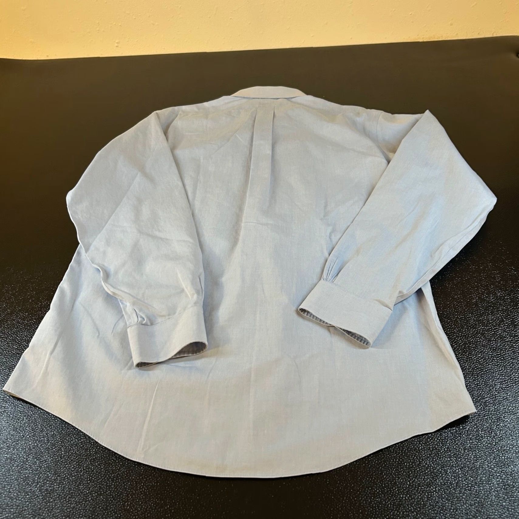 Brooks Brothers Brooks Brothers Regent Dress Shirt Non-Iron Button Up LS Light Blue Mens 16 4/5 Size 42R - 4 Thumbnail