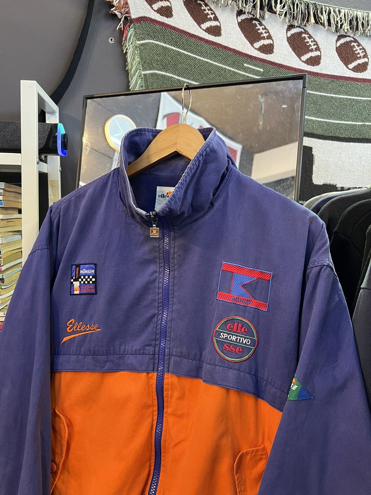 Ellesse × Vintage Ellese Prendi La Tua Forza Sportivo Jacket Size US M / EU 48-50 / 2 - 2 Thumbnail
