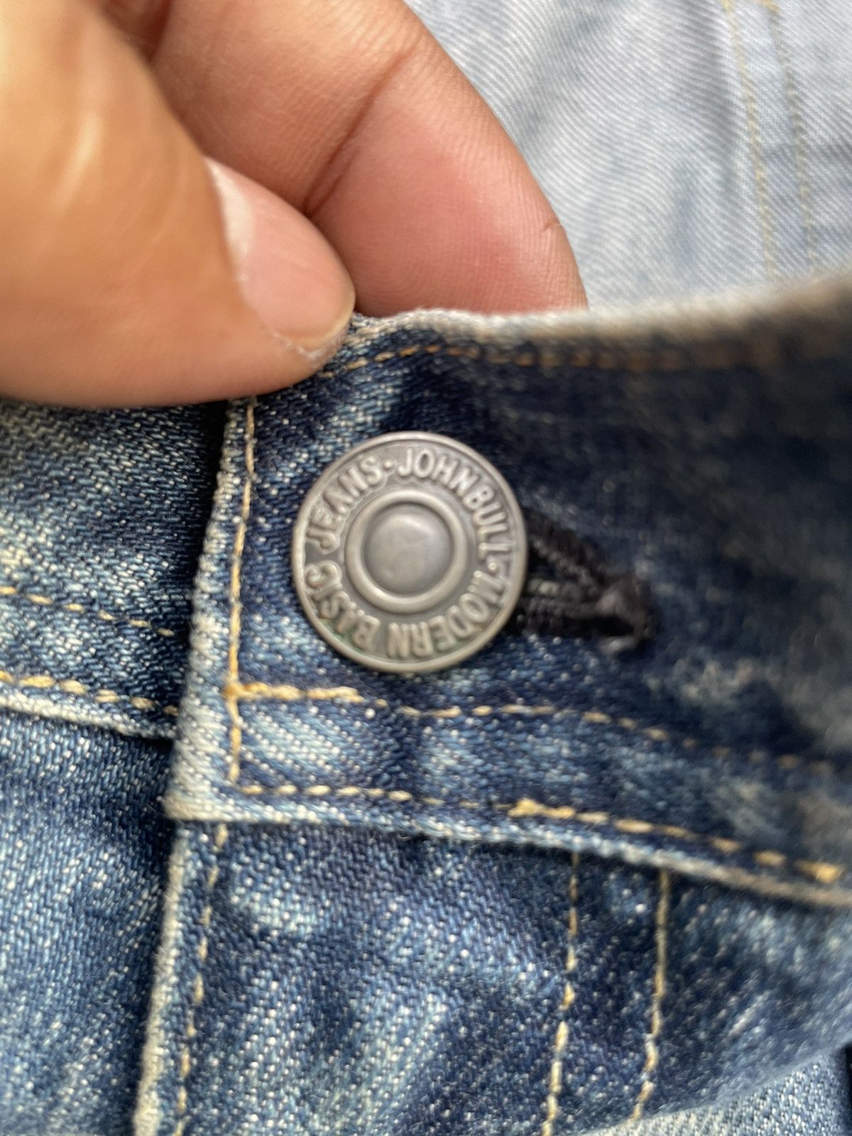 Japanese Brand × Johnbull × Vintage Vintage John Bull Bush Denim Size US 35 - 17 Thumbnail