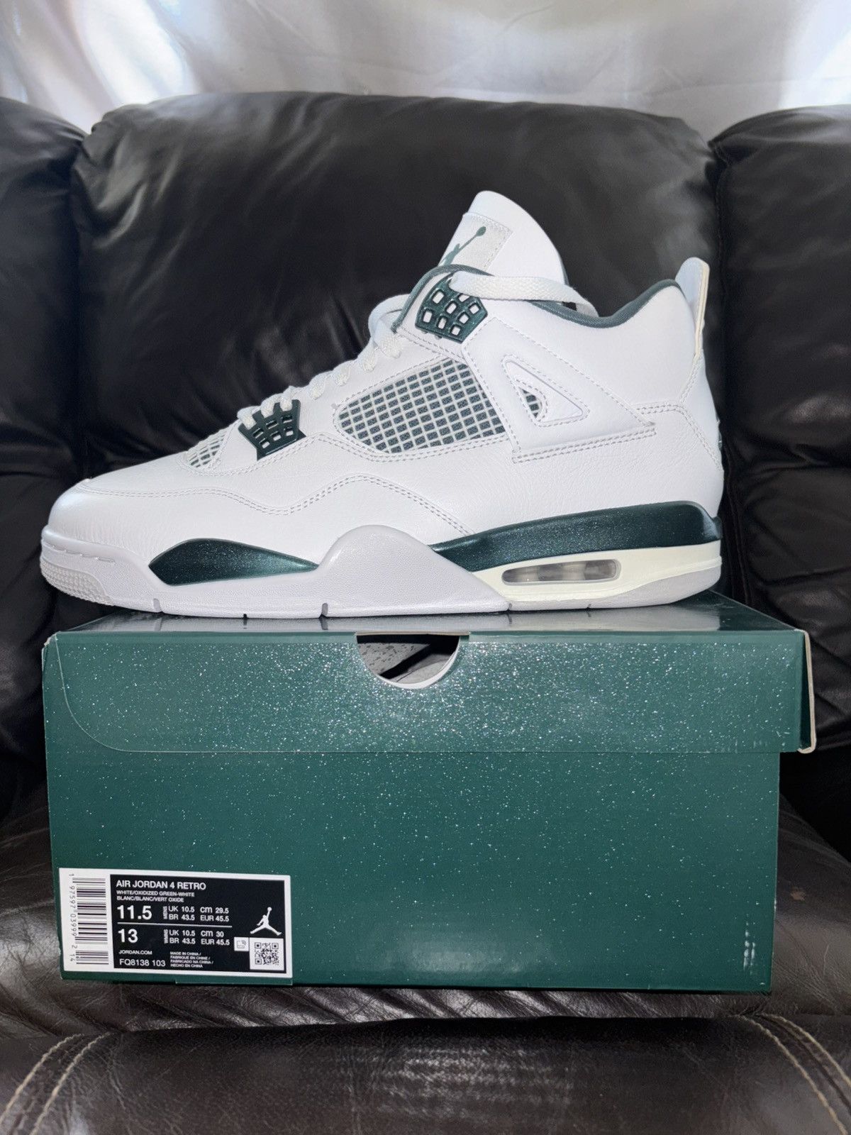 Jordan Brand Jordan 4 oxidized green Size US 11.5 / EU 44-45 - 3 Thumbnail