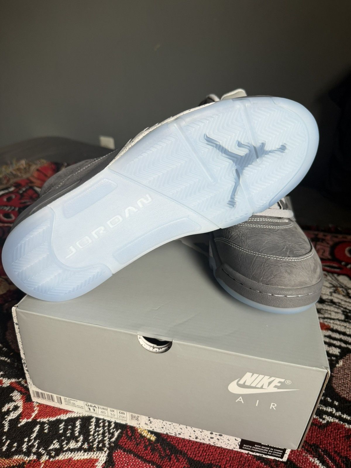 Jordan Brand Jordan 5 - wolf grey Size US 11 / EU 44 - 6 Thumbnail