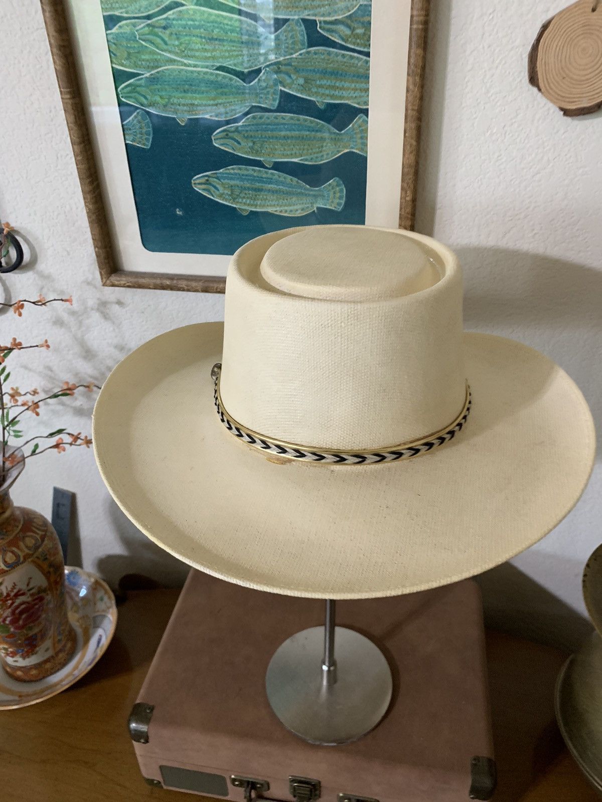 Cowboy Equipment × Summit Clothing Summit Hat Co. Cowboy hat Sz 7 1/8 57 Size ONE SIZE - 3 Thumbnail