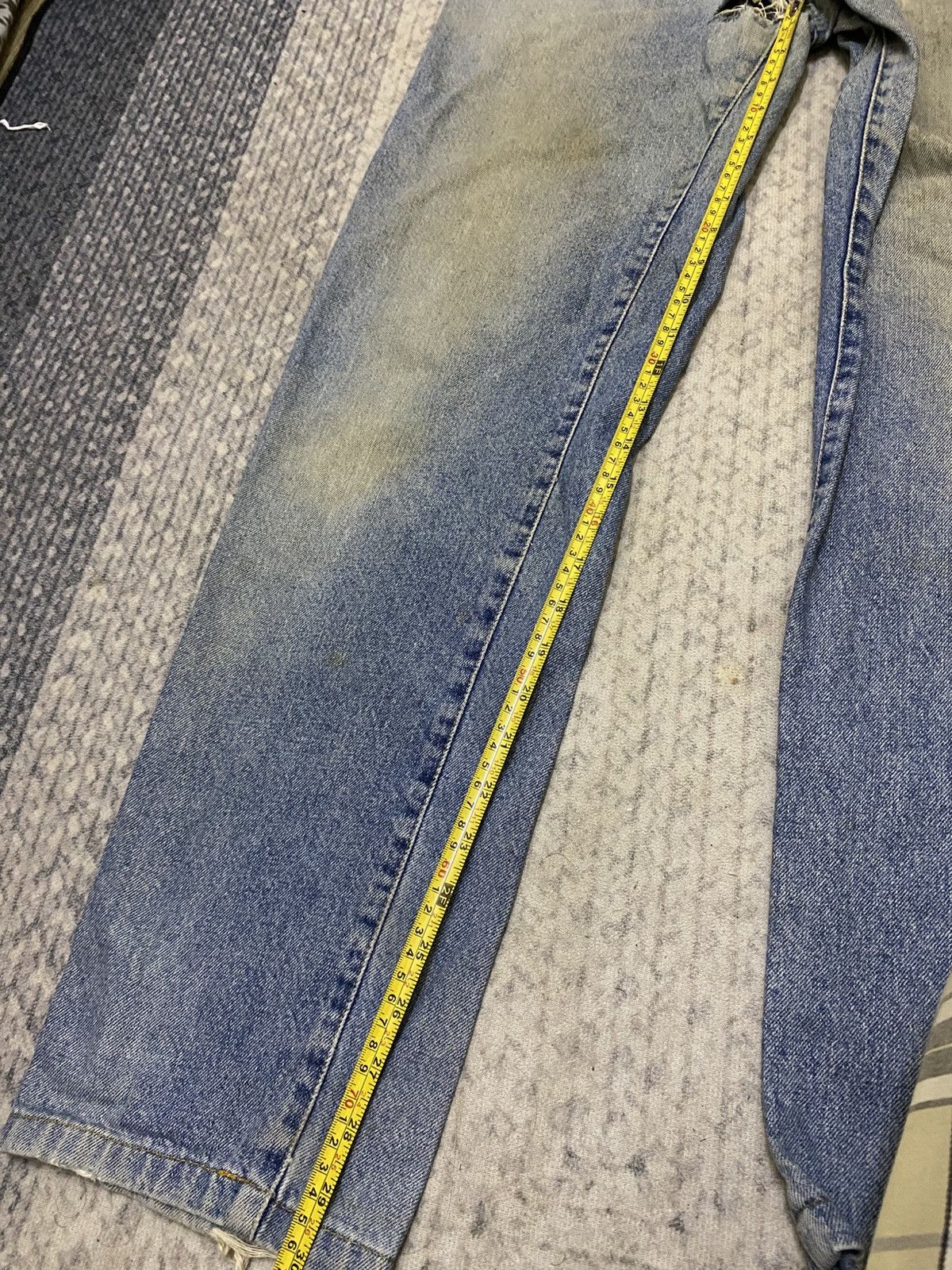 Iceberg × Vintage VINTAGE 90s ICEBERG JEANS X SNOOPY DISTRESSED JEAN Size US 30 / EU 46 - 16 Thumbnail