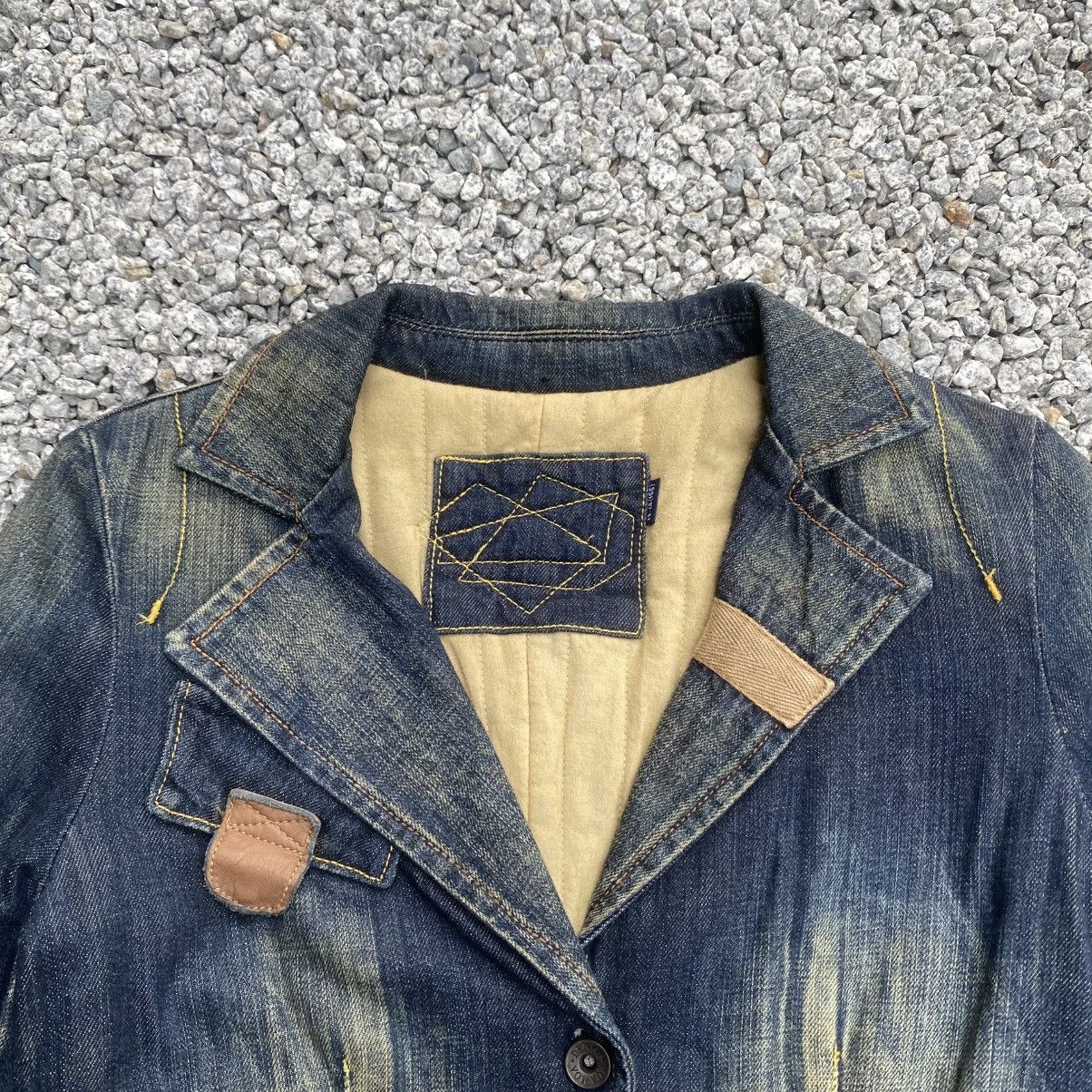 Japanese Brand MOA MOA DENIM Blazer Size M / US 6-8 / IT 42-44 - 4 Thumbnail
