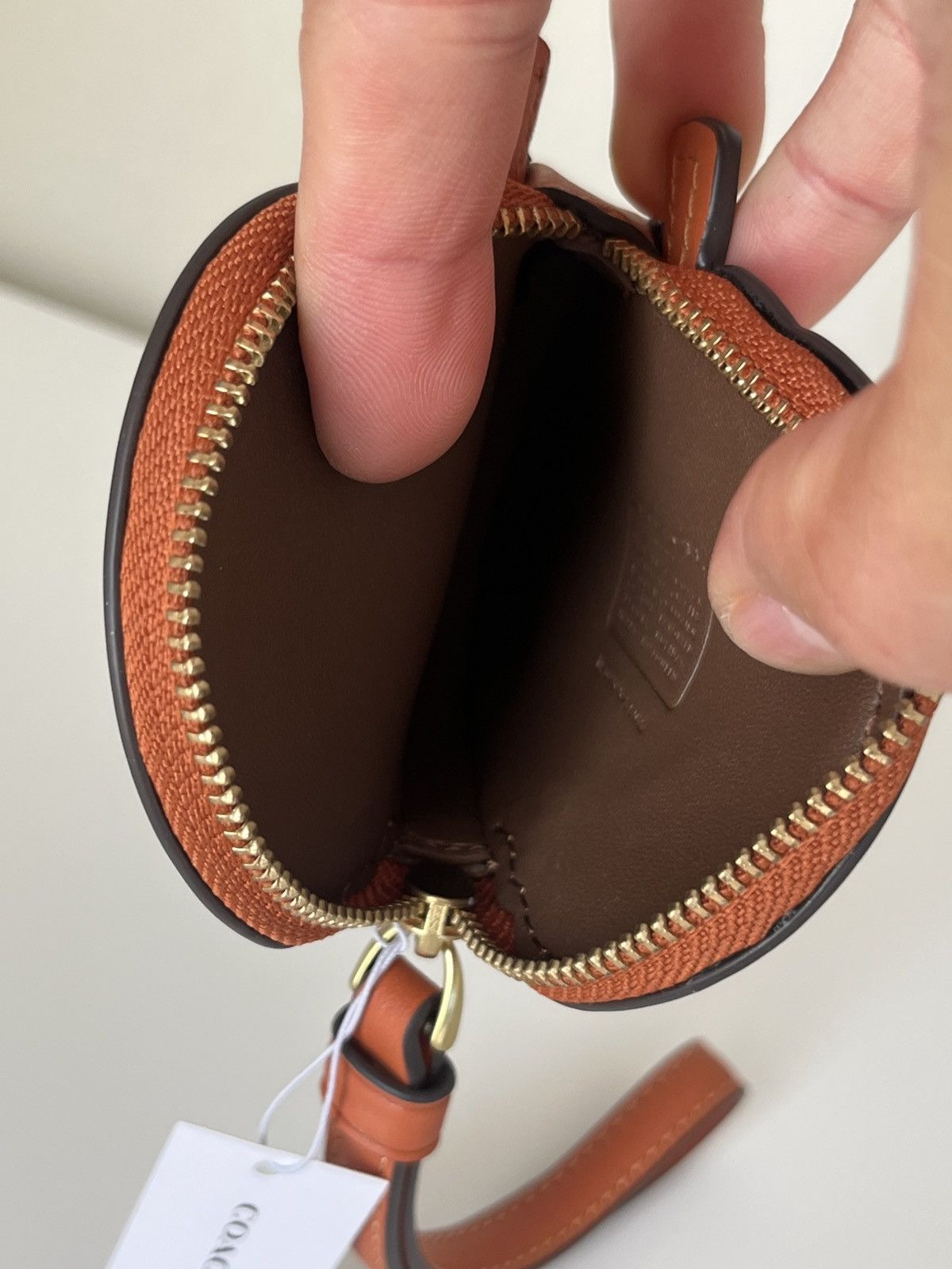 Coach Coach Pumpkin Coin Case Size ONE SIZE - 5 Thumbnail