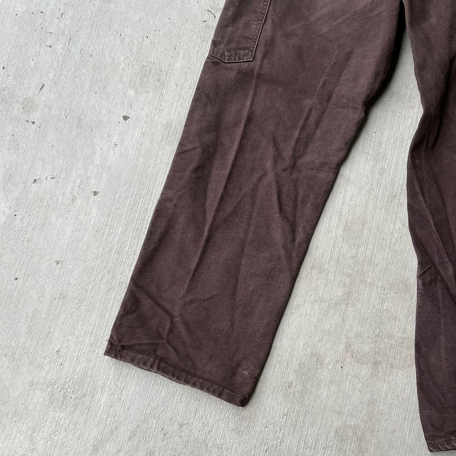 Carhartt × Vintage Carhartt brown double knee work wear carpenter pants Size US 31 - 8 Thumbnail