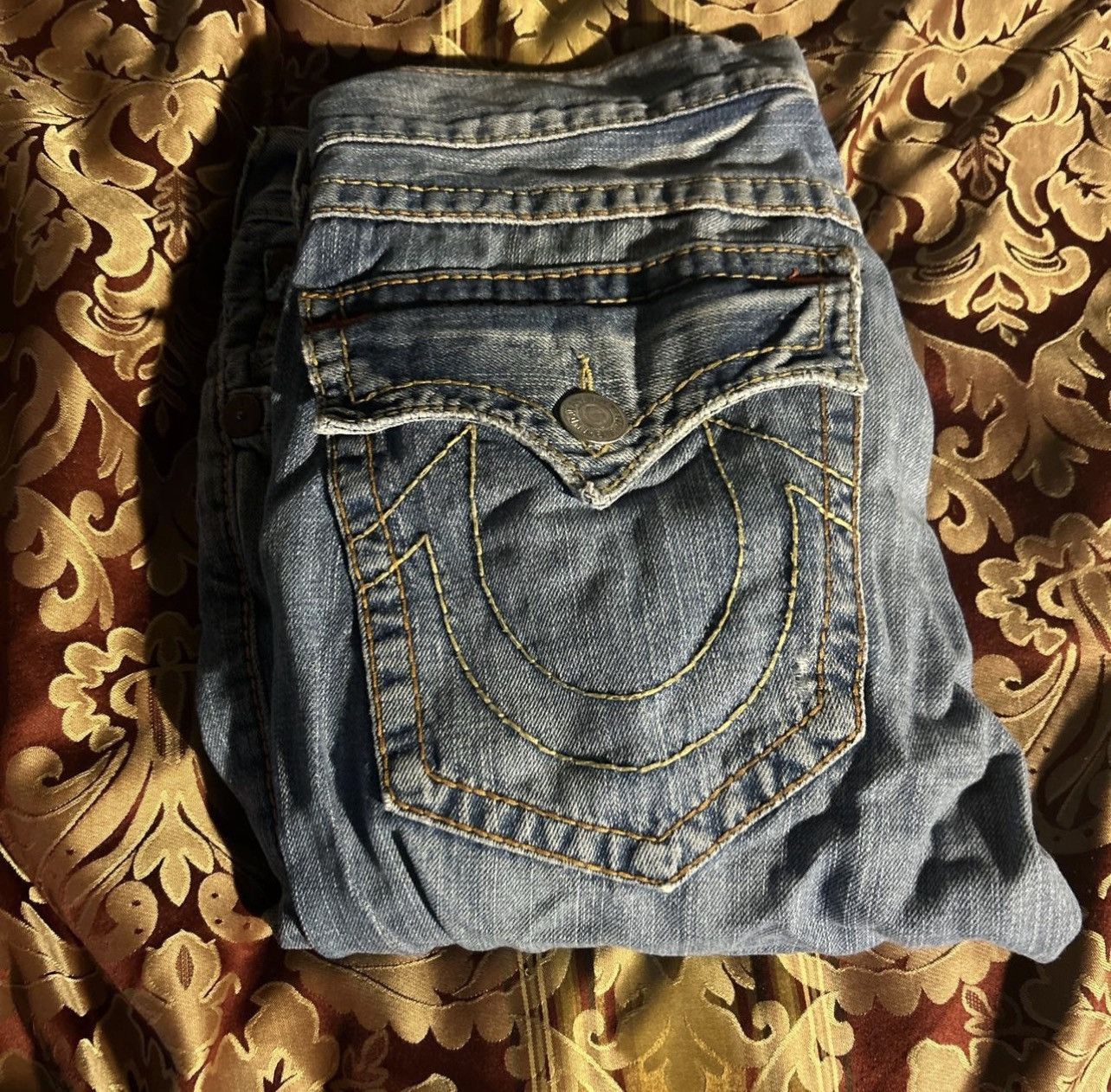 True Religion Vintage OG True Religion Joey Flap Pocket Jeans Size 38 Size US 36 / EU 52 - 1 Thumbnail