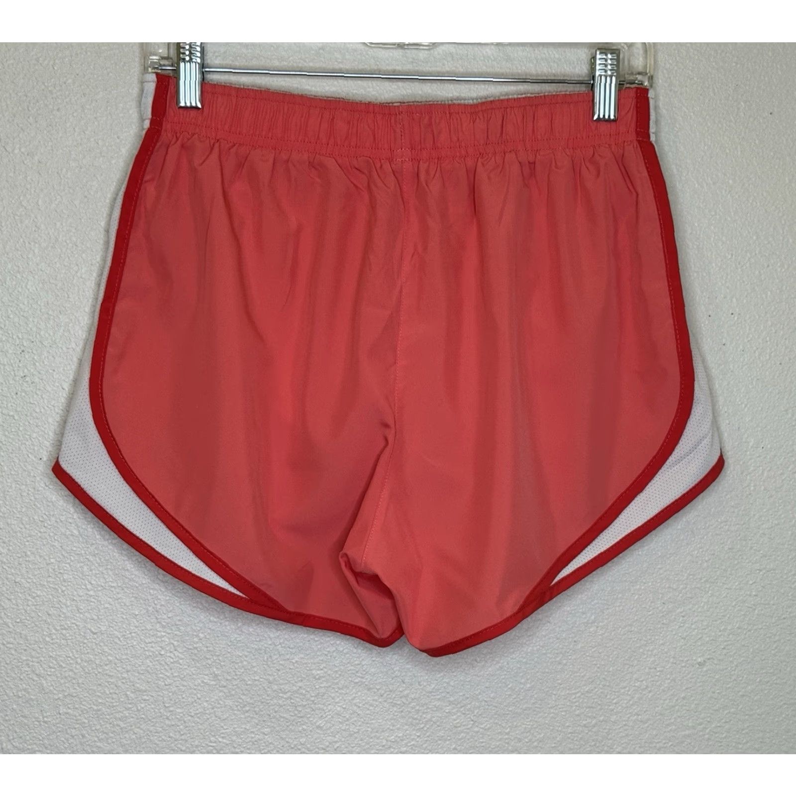 Nike Nike Dri-Fit Athletic Running Shorts Womens Medium Orange Lined Drawstring Waist Briefs Size 32" / US 10 / IT 46 - 5 Thumbnail