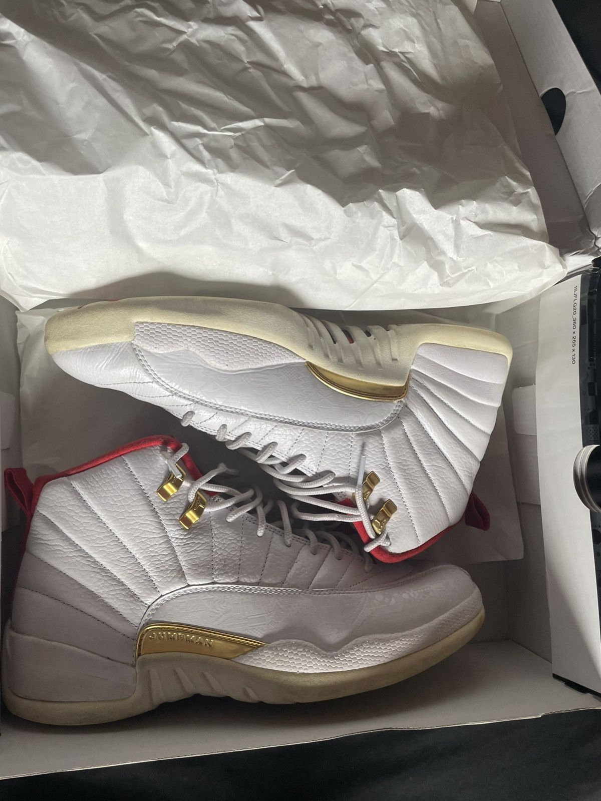 Jordan Brand Air Jordan 12 Fiba Size US 11 / EU 44 - 8 Thumbnail
