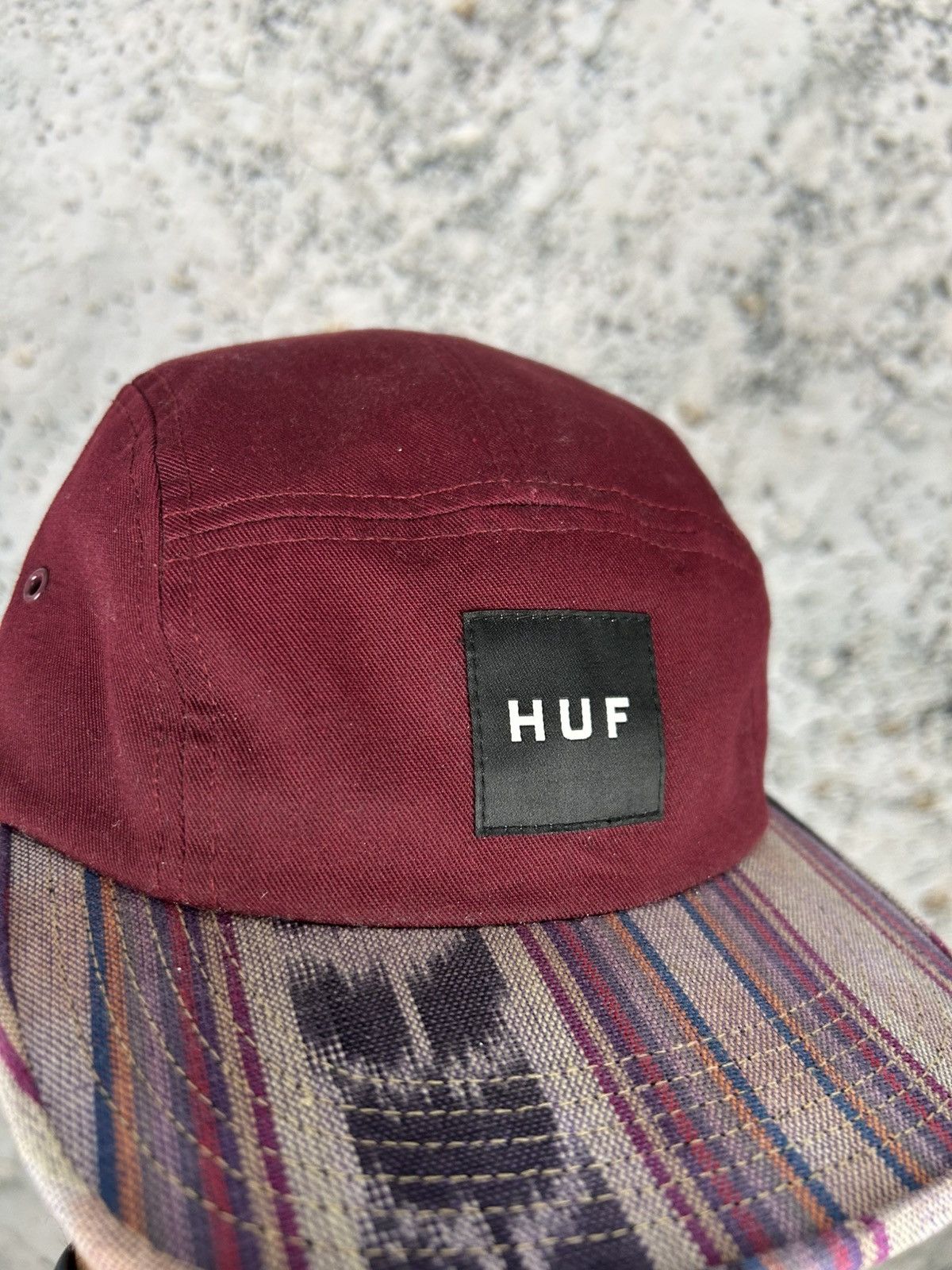 Huf Huf 5 Panel Hat Skateboards Streetwear Hype Skategang Size ONE SIZE - 2 Thumbnail