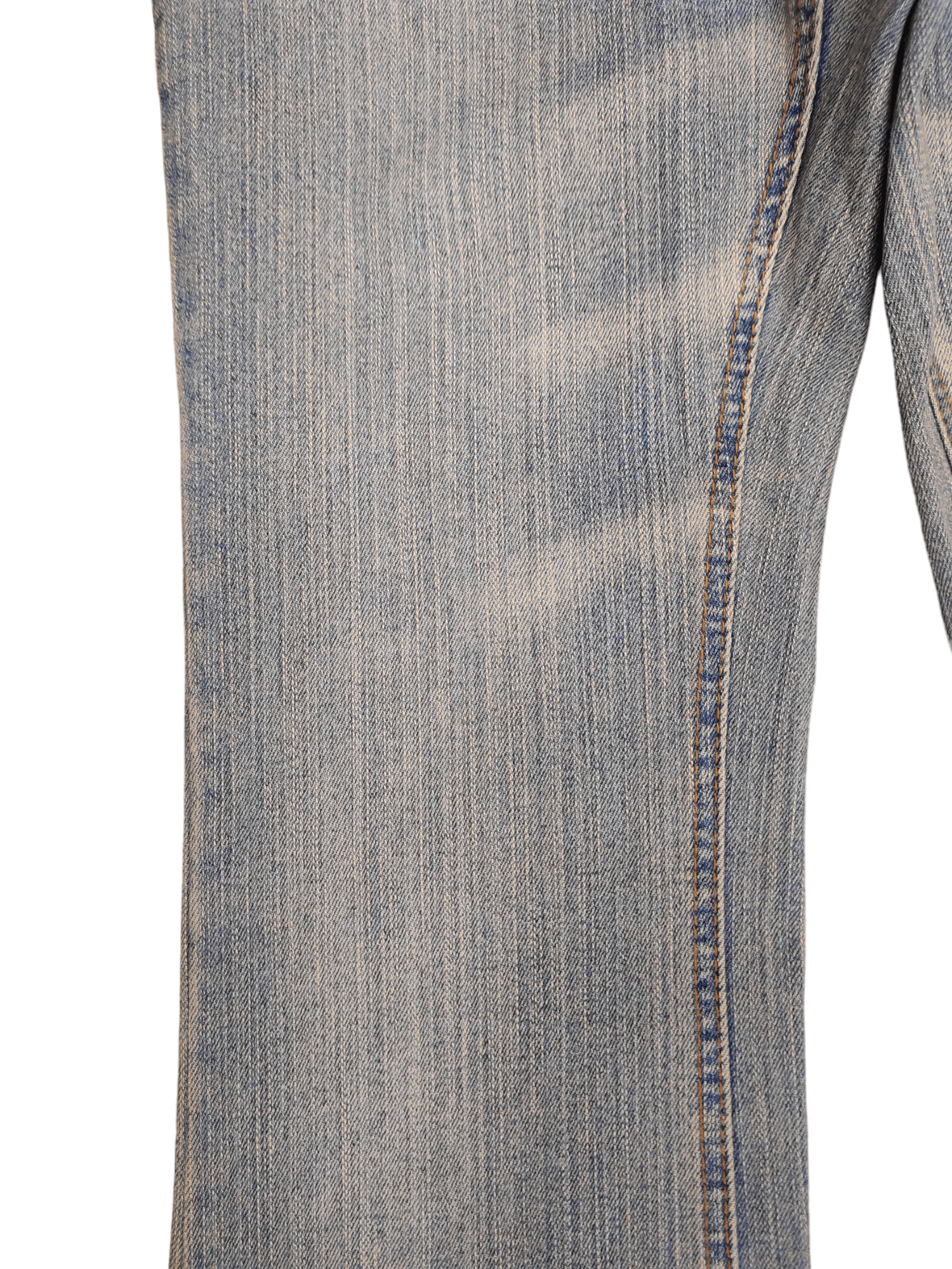 If Six Was Nine Flare Jeans Muuga Distress Faded Boot Cut Y2k Low Rise Size US 30 / EU 46 - 7 Thumbnail