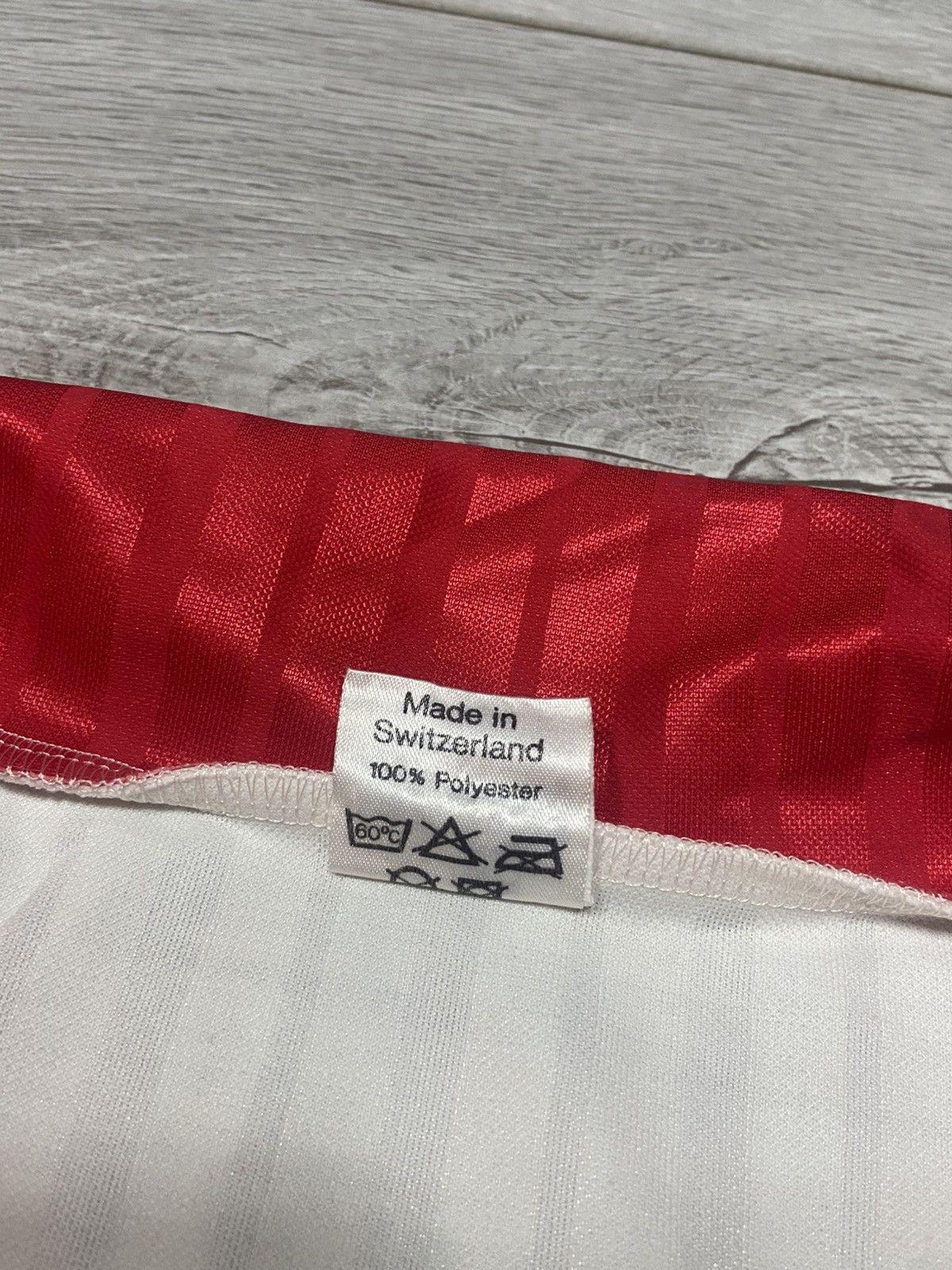 PONY Pony Switzerland Fenner jersey suit striped vintage shorts Size US XL / EU 56 / 4 - 8 Thumbnail