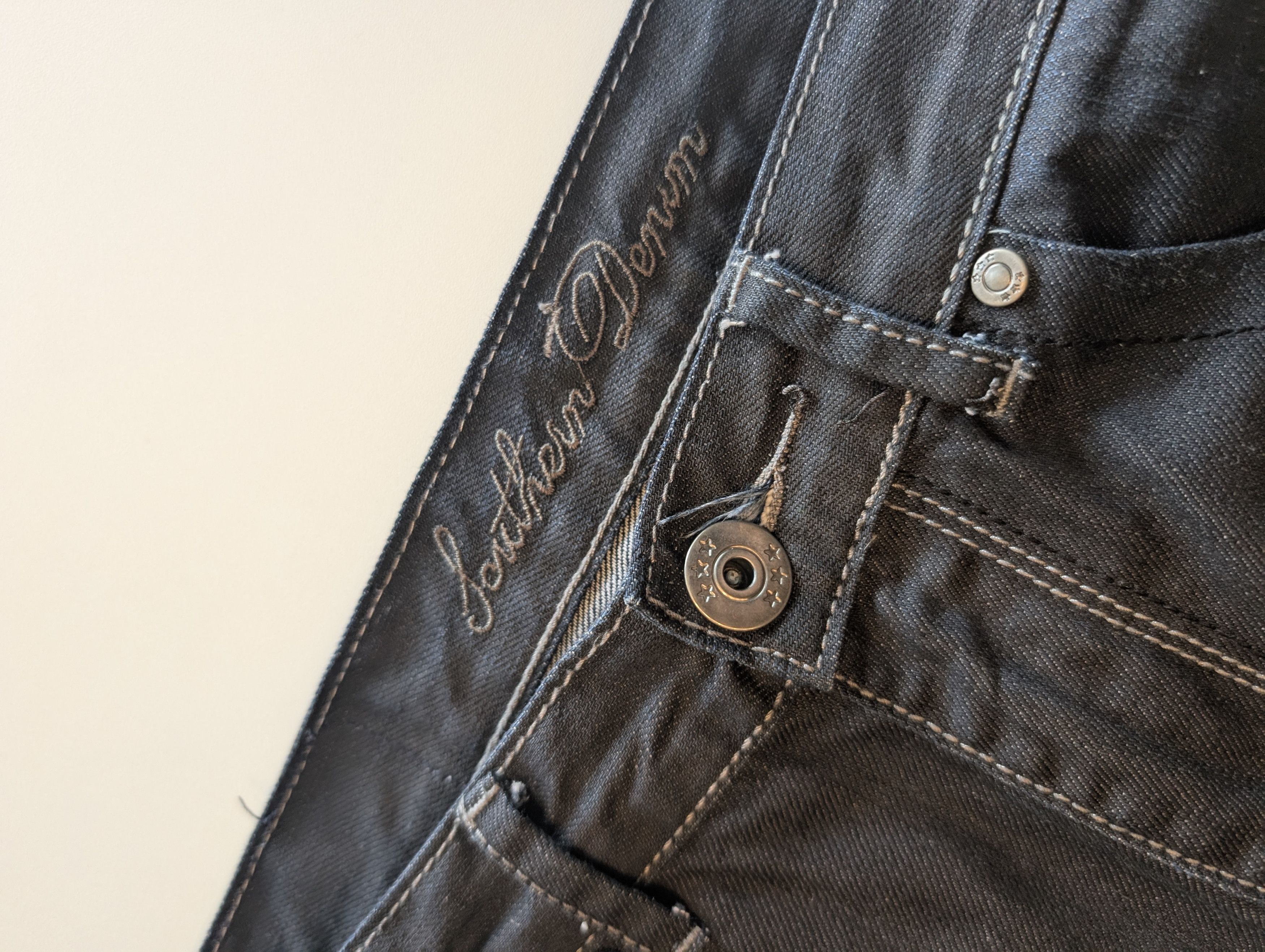 Vintage vintage Japanese style Denim Size US 34 / EU 50 - 4 Thumbnail
