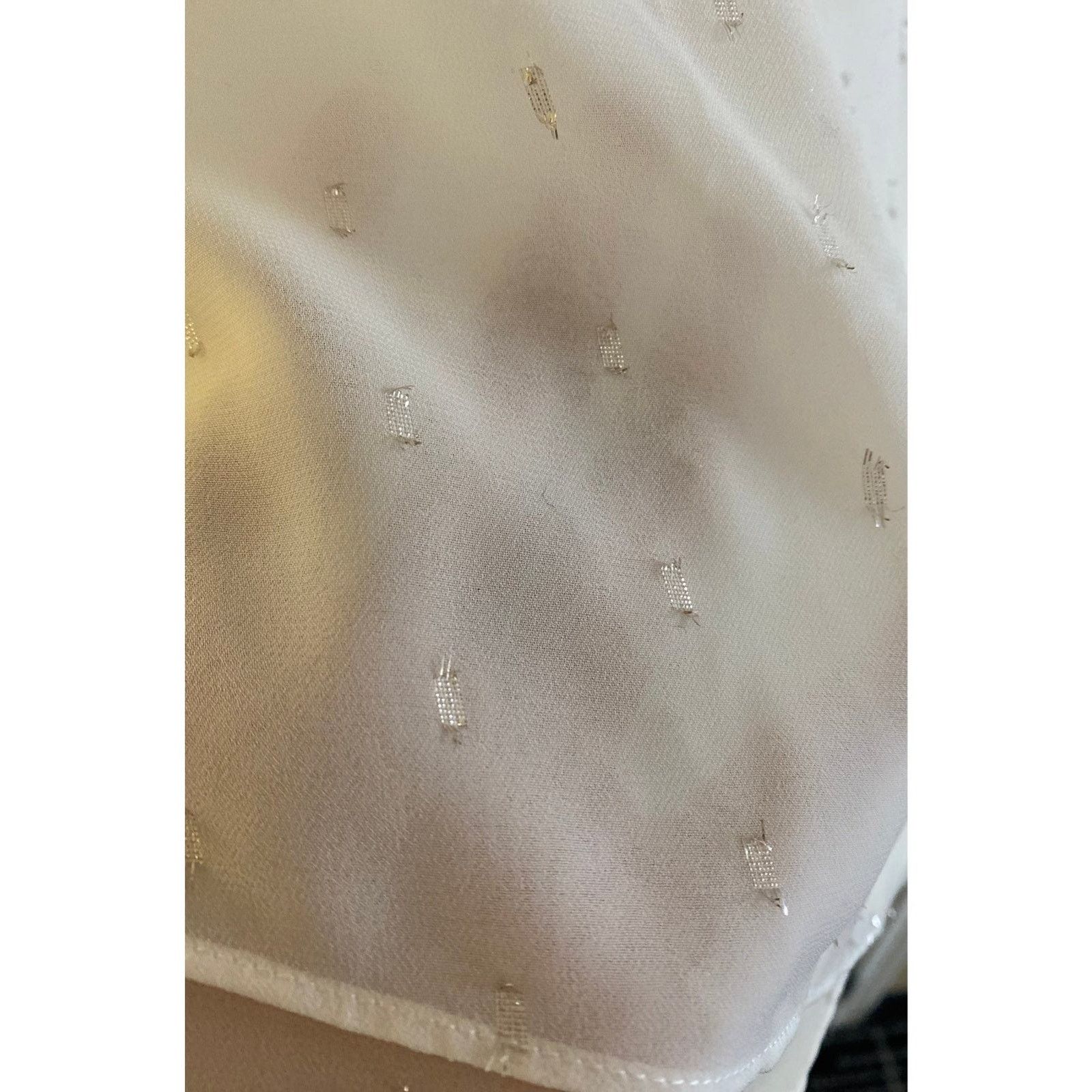 Other Sheer Blouse with Metalic Detail Size M / US 6-8 / IT 42-44 - 3 Thumbnail