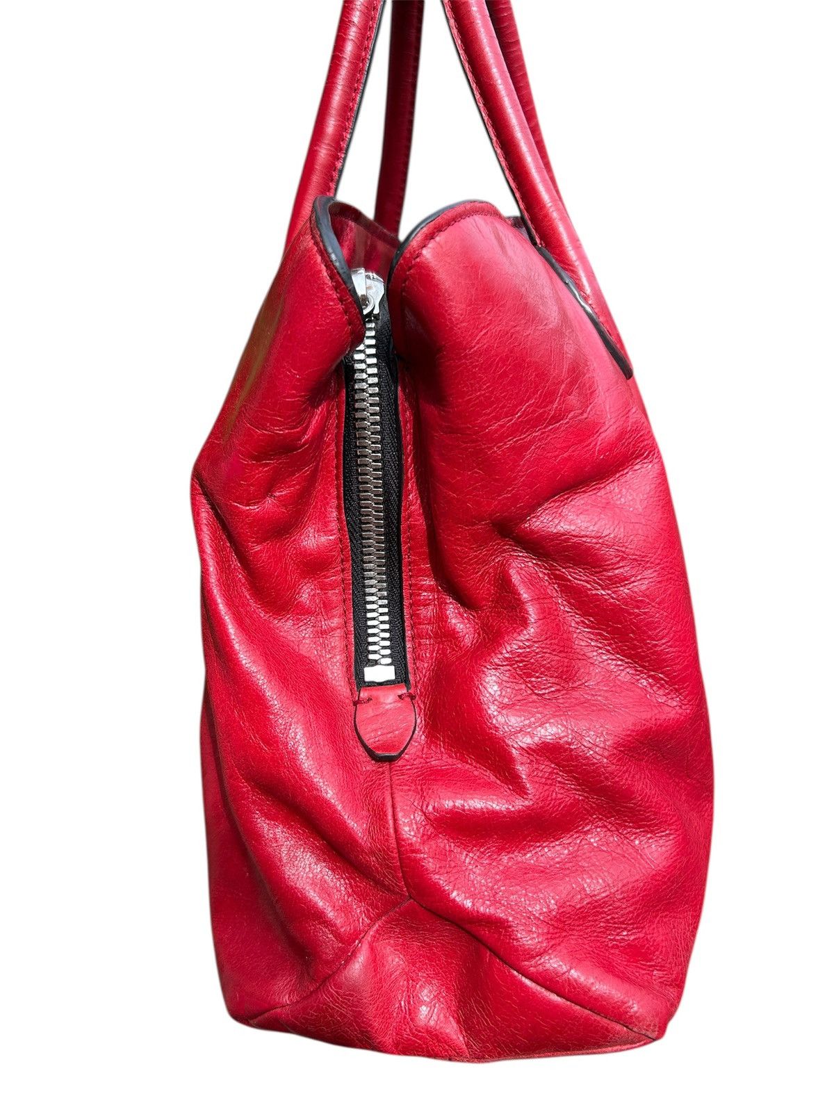 Miu Miu Miu Miu Leather Handbag Red Size ONE SIZE - 11 Thumbnail