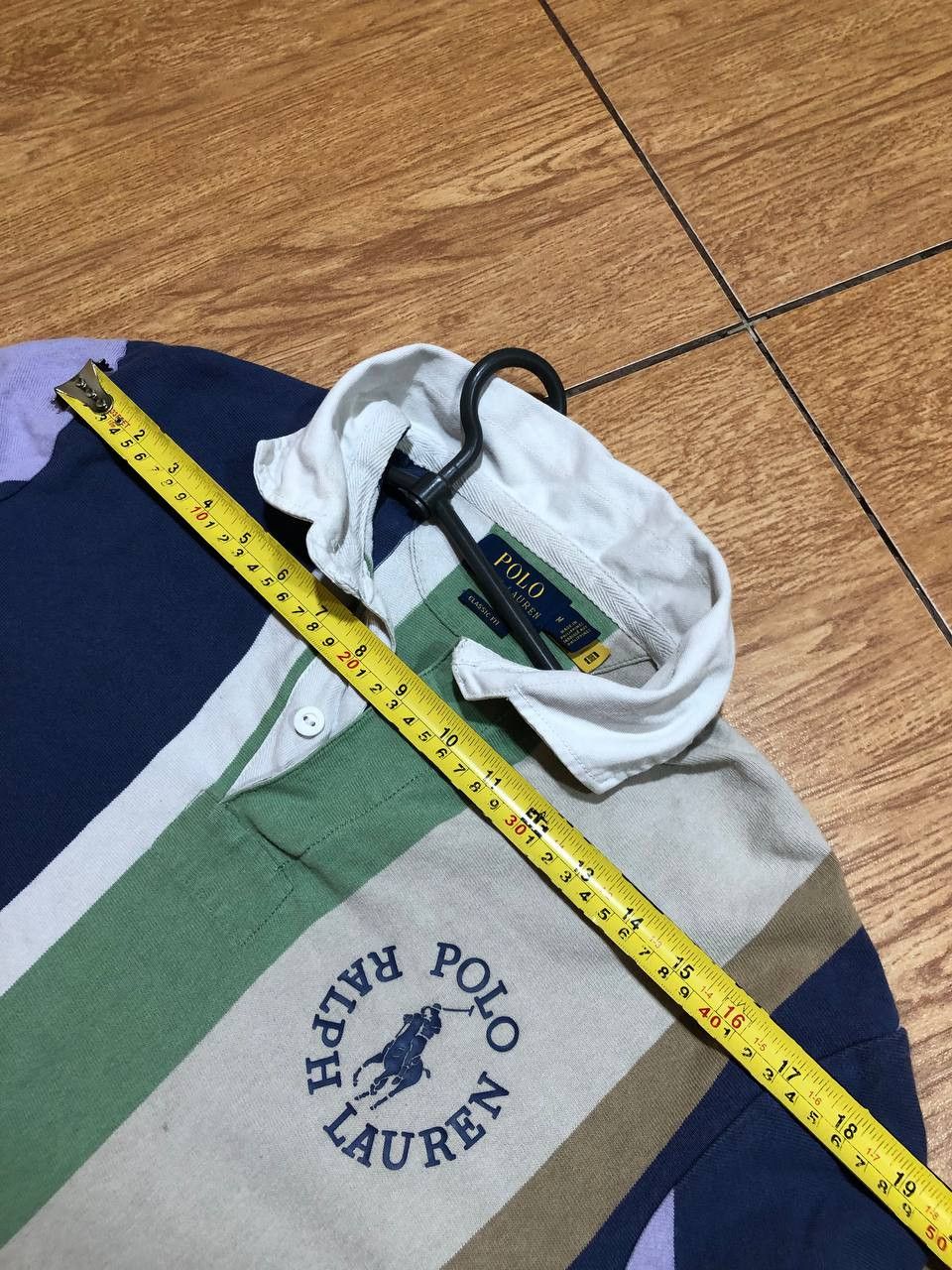 Polo Ralph Lauren Polo Ralph Lauren Classic Fit Striped Long Sleeve Size M Size US M / EU 48-50 / 2 - 16 Thumbnail