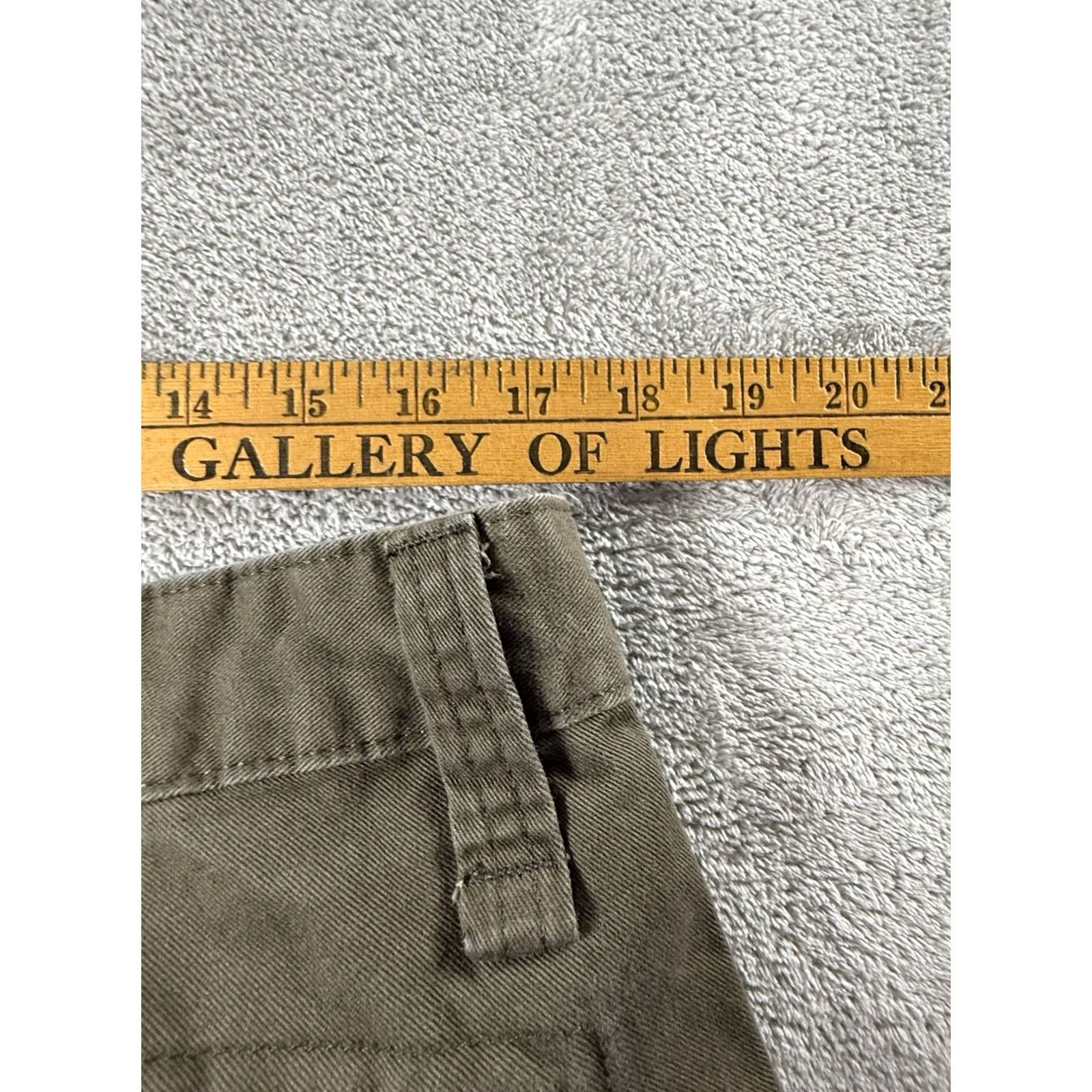 Nautica Nautica Cargo Shorts Men 36 Olive Green Light Khaki Beach Fish Camp Size US 36 / EU 52 - 7 Thumbnail