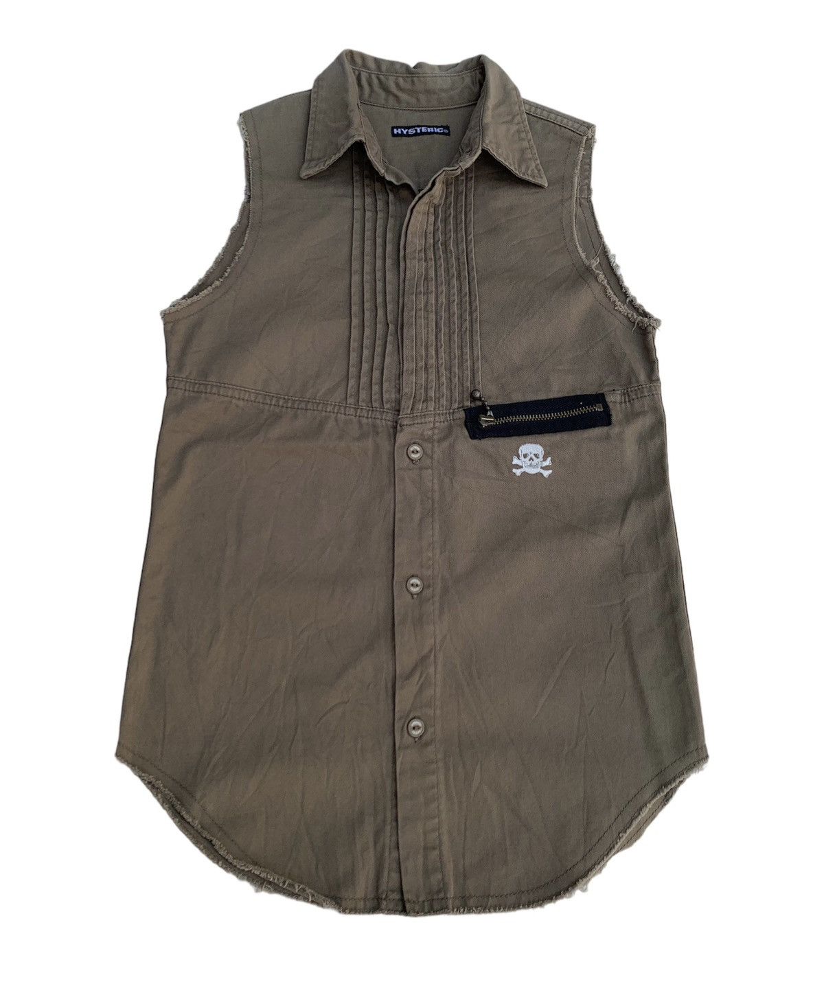 Hysteric Glamour Hysteric Glamour Made In Japan Vest skull Size US S / EU 44-46 / 1 - 1 Thumbnail