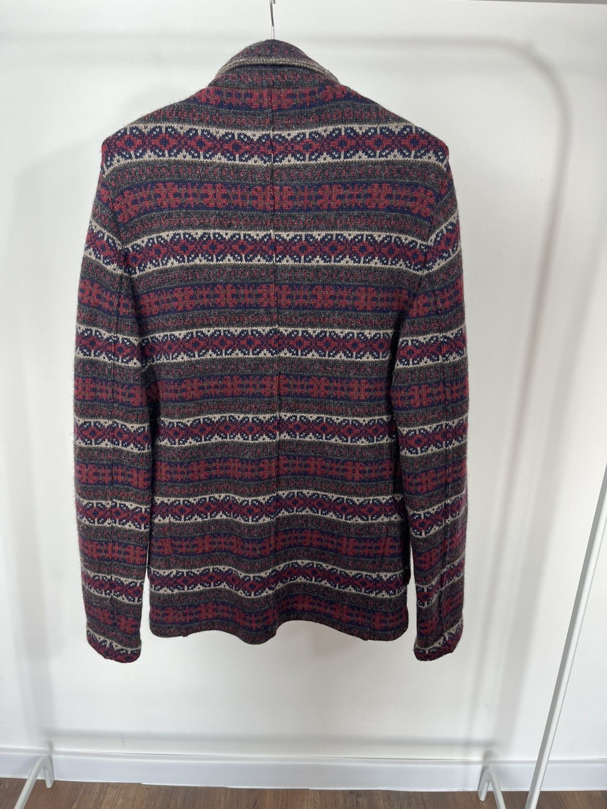 Other Luis Trenker Cardigan Wool Pattern Knit Men Size S Jacket Size US S / EU 44-46 / 1 - 14 Thumbnail