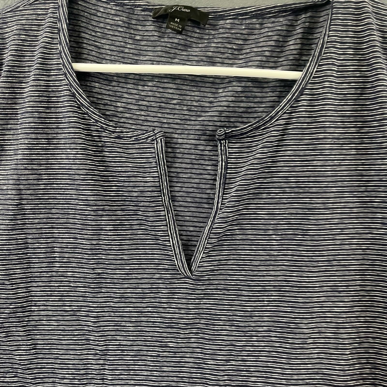 J.Crew Preppy J. Crew Fitted Shirt Horizontal Matrix Lines Medium Size M / US 6-8 / IT 42-44 - 10 Thumbnail