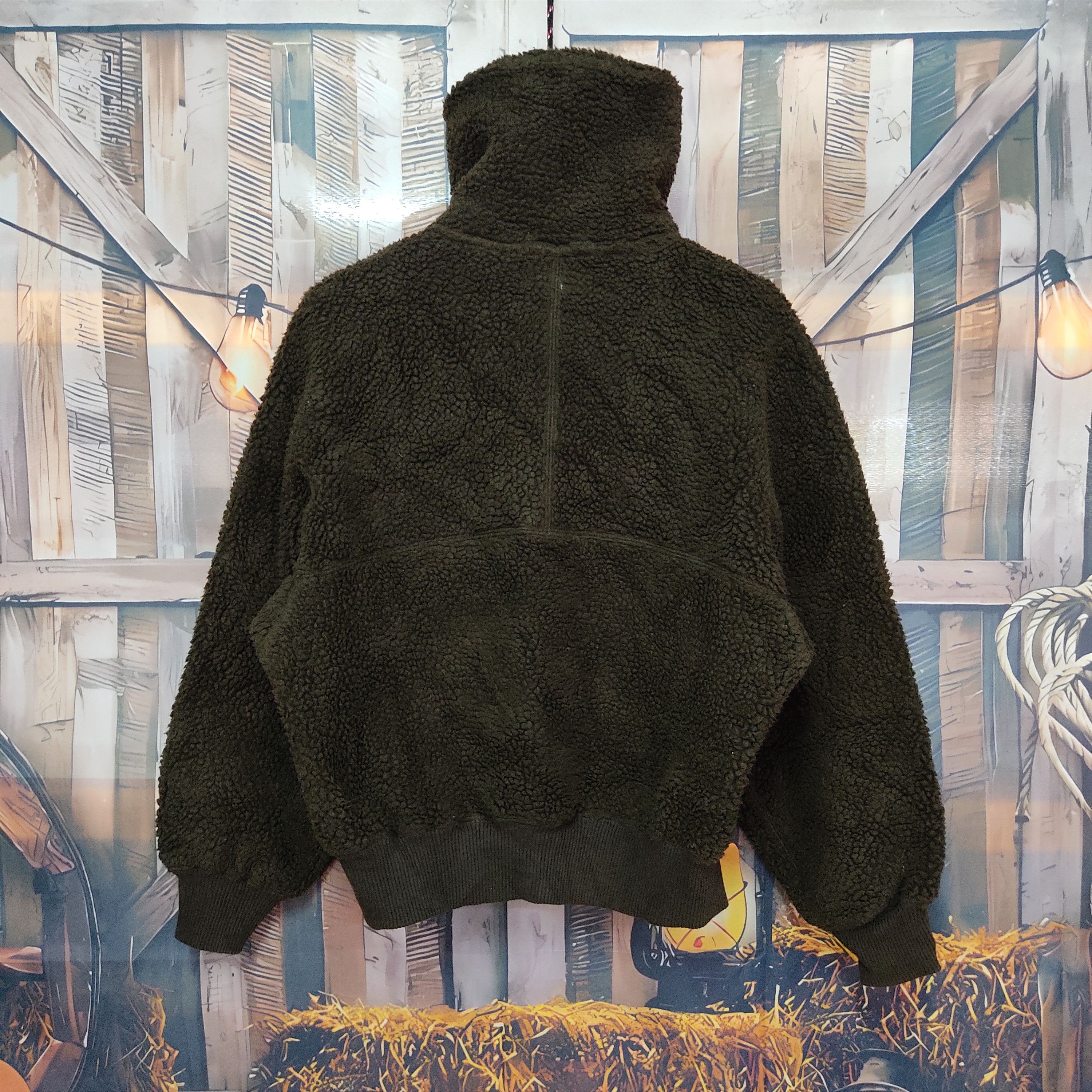 Christophe Lemaire UNIQLO U x LEMAIRE Deep Pile Sherpa Fleece Zipper Jacket Size US XL / EU 56 / 4 - 4 Thumbnail
