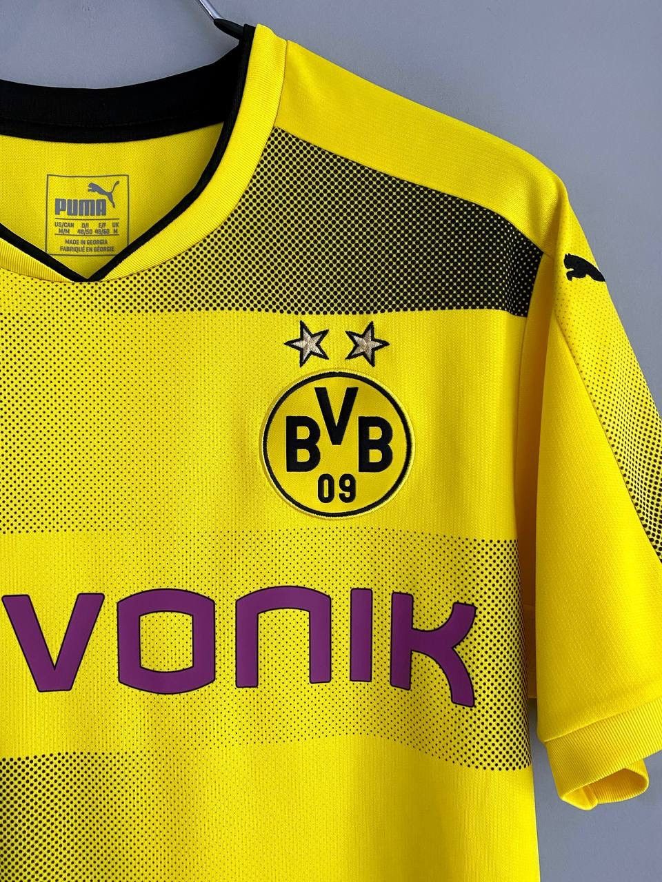Puma FC Borussia Dortmund 2017/18 Home Soccer Jersey #11 REUS, M Size US M / EU 48-50 / 2 - 10 Thumbnail