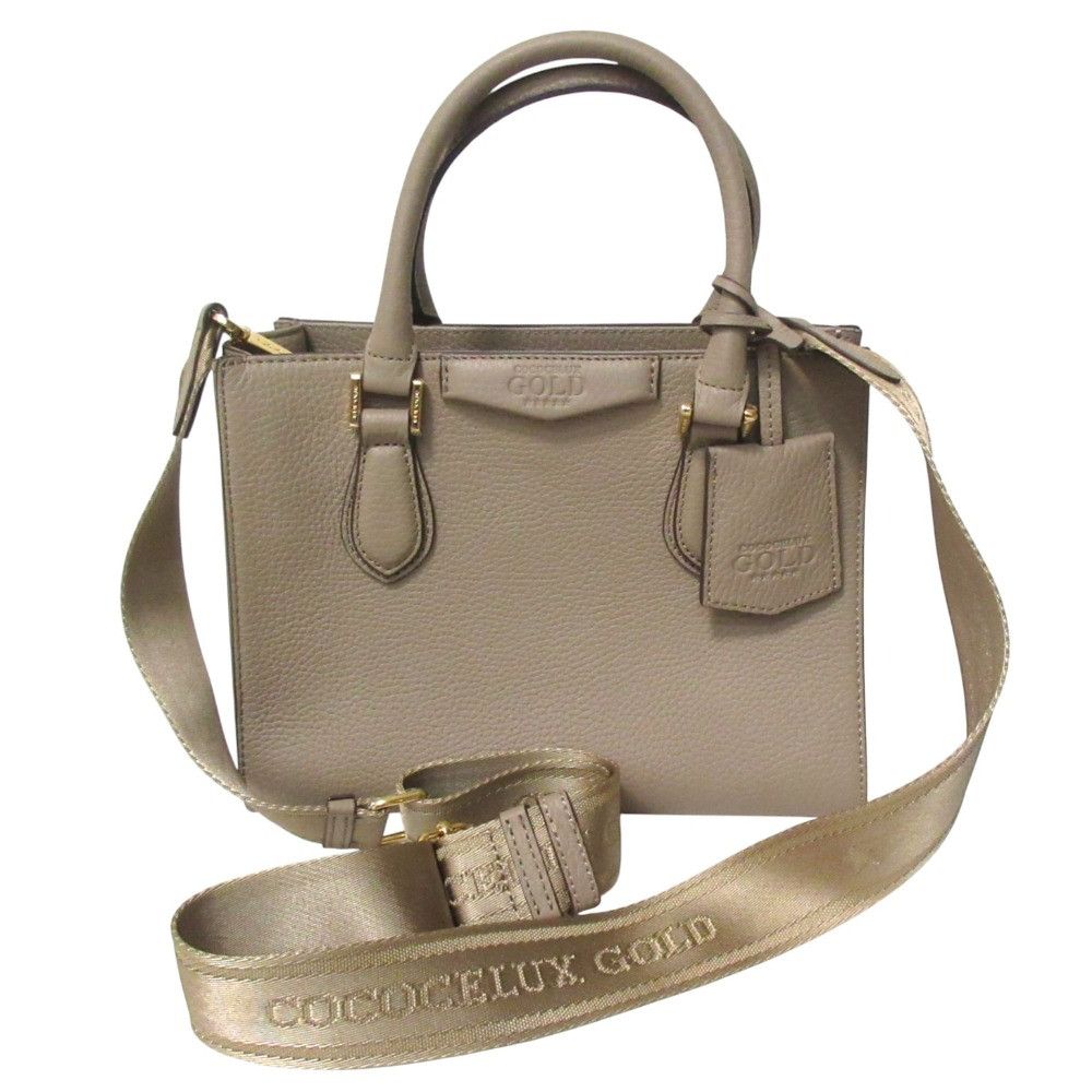 Other Other COCOCELUX GOLD 2way Leather Handbag Leather Shoulder Bag DUTY FREE for USA Size ONE SIZE - 1 Thumbnail