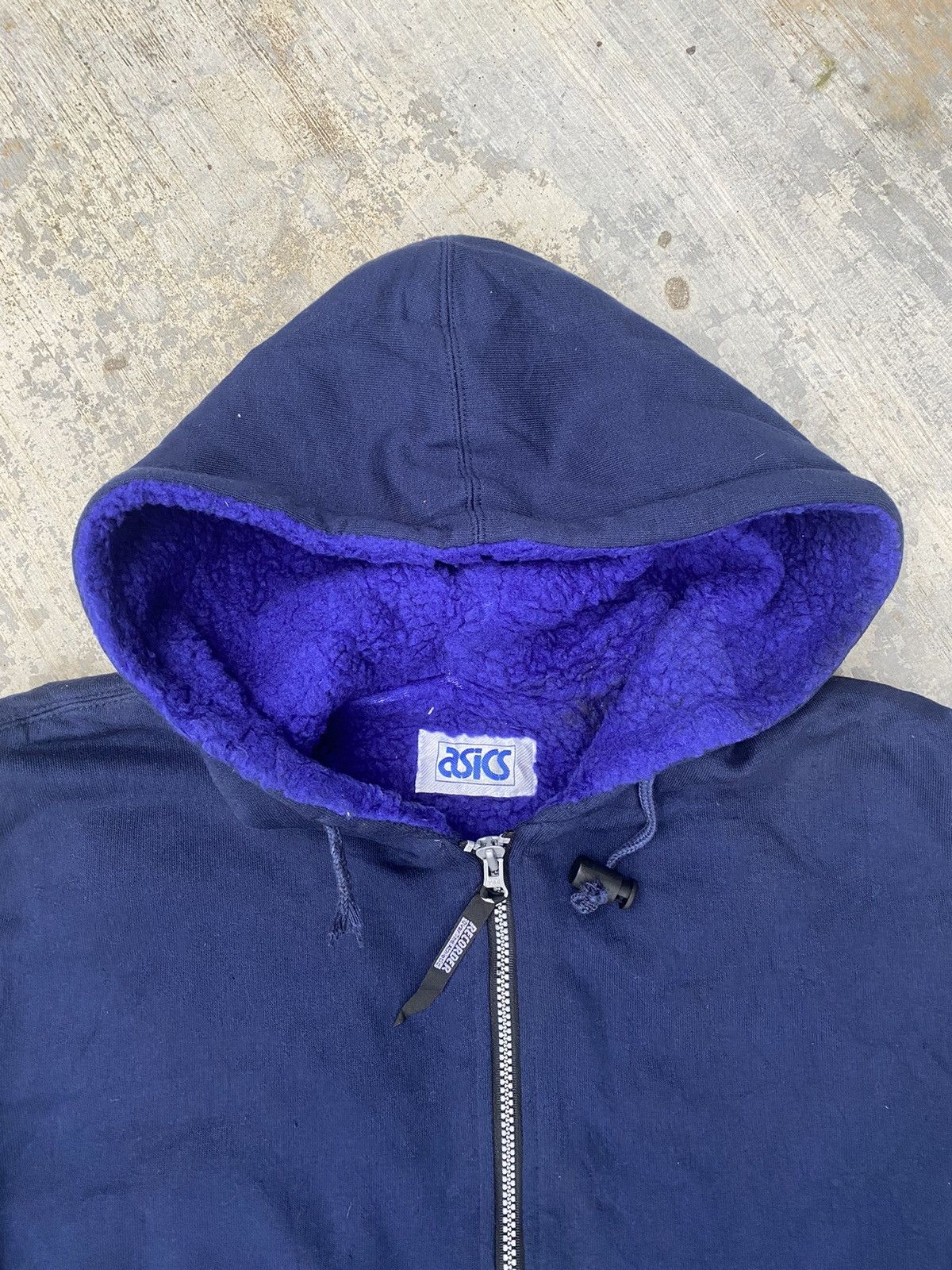 Asics Vintage Asics Recoder Woven Spellout Sherpa Jacket Size US M / EU 48-50 / 2 - 3 Thumbnail