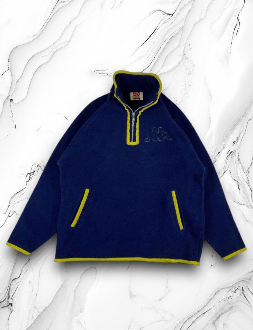 Kappa × Vintage Vintage Kappa Y2K Gorpcore Fleece Jacket Size US M / EU 48-50 / 2 - 1 Thumbnail