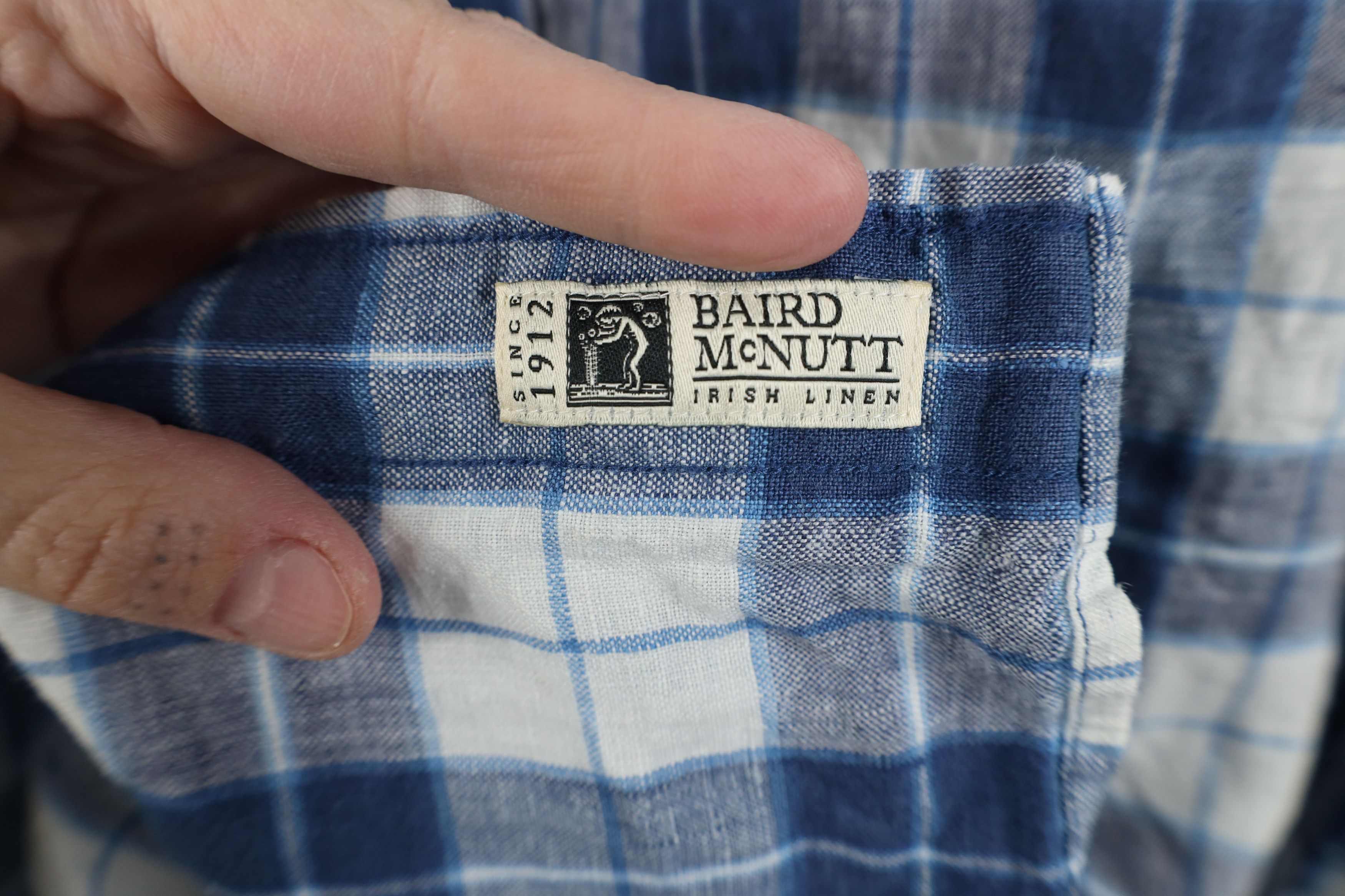 Brooks Brothers Vintage Brooks Brothers Linen Button Down Shirt Plaid OCBD Size US XL / EU 56 / 4 - 9 Thumbnail