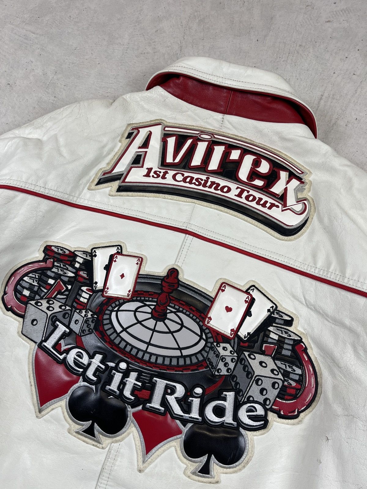 Avirex 1990s Avirex “Let it Ride” 1st Casino Tour Jacket Size US XXL / EU 58 / 5 - 11 Thumbnail