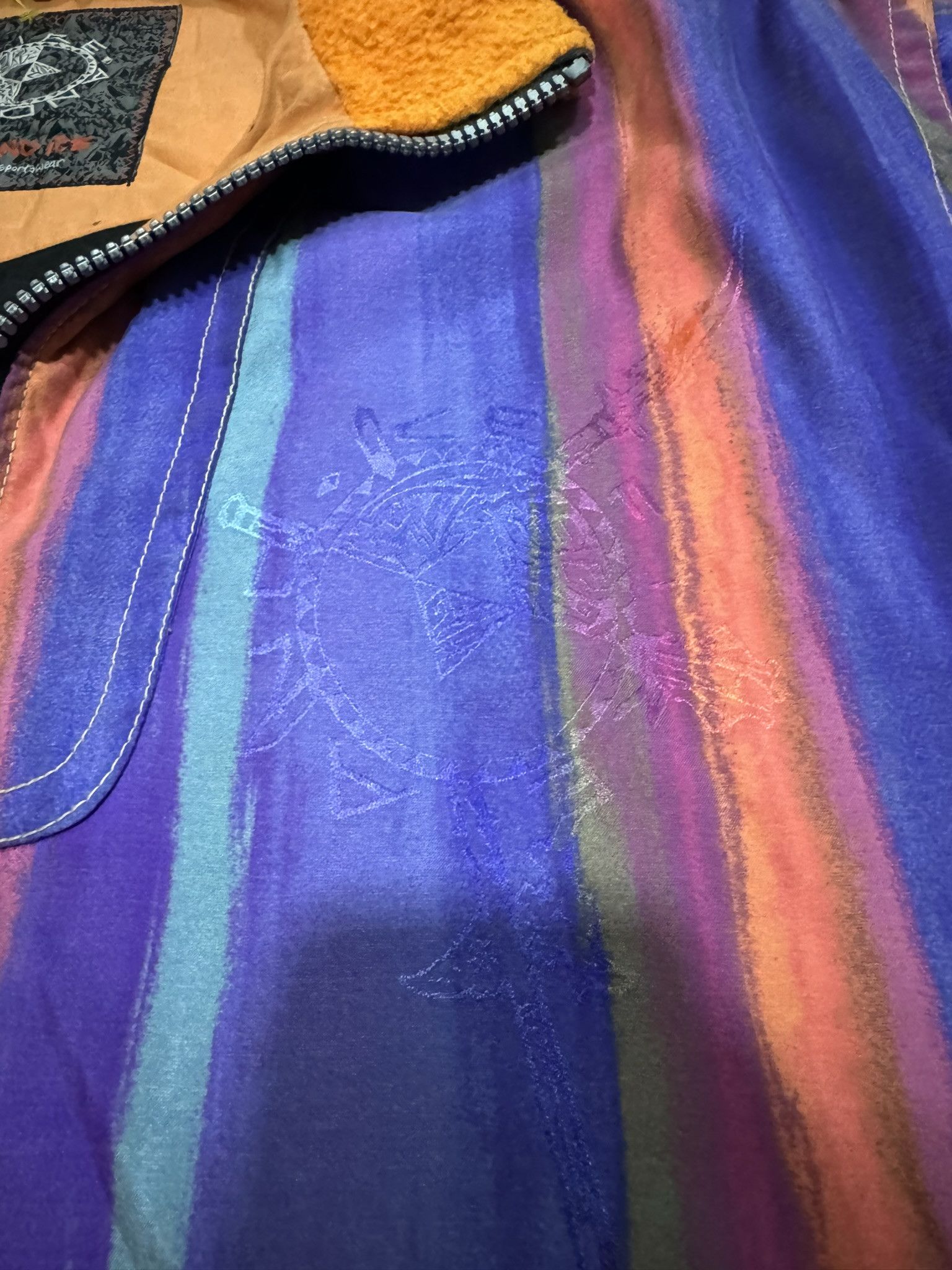 Bogner × Burton Vintage Fire And Ice By Bogner Tribe Rainbow Ski Jacket Size US M / EU 48-50 / 2 - 8 Thumbnail