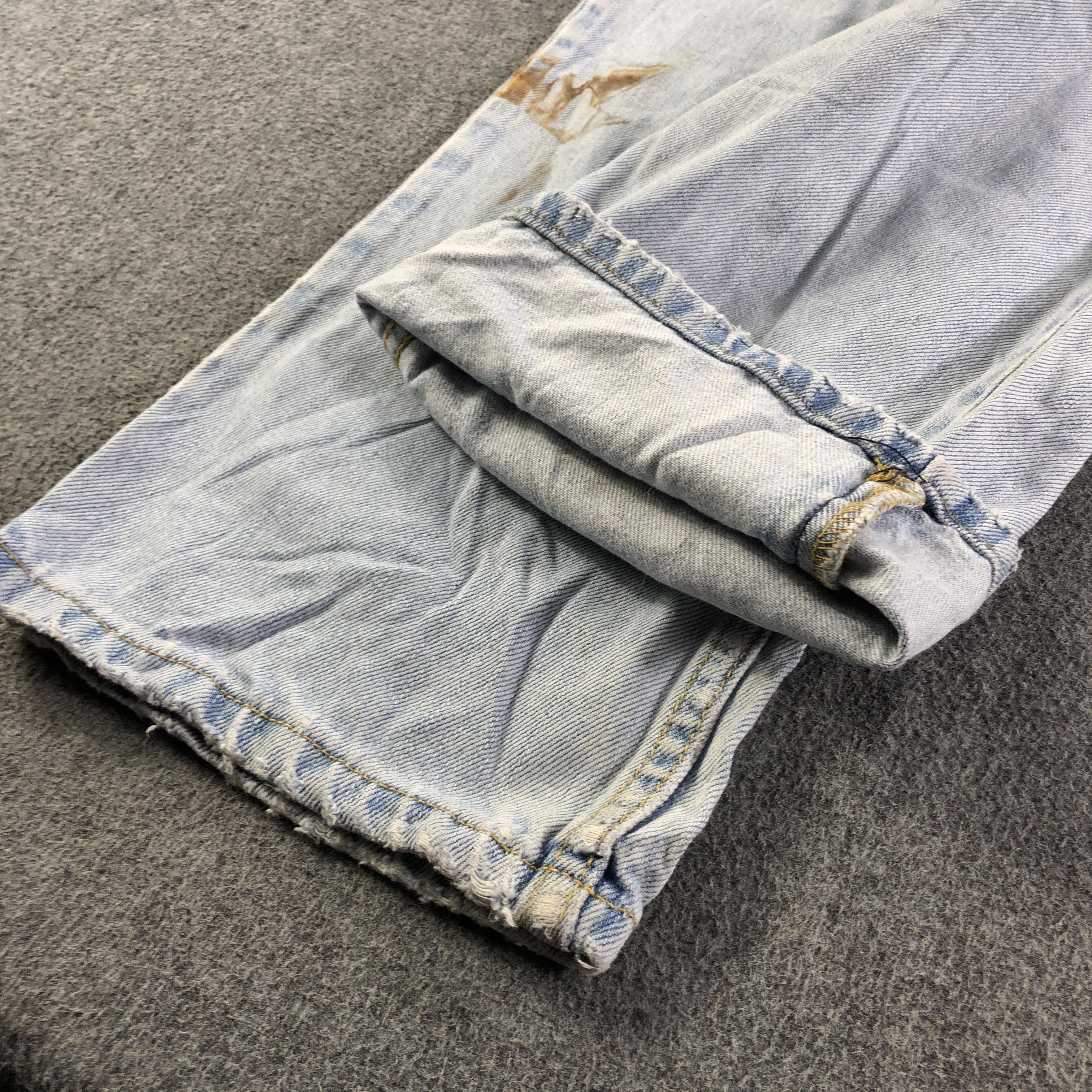 Levi's Vintage Light Wash Levis 505 Jeans-J3197 Size US 34 / EU 50 - 7 Thumbnail
