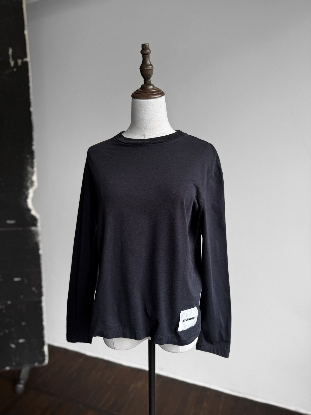 Jil Sander Jil Sander Womens Blue Long Sleeve T-Shirt RRP €410 Size S / US 4 / IT 40 - 3 Thumbnail