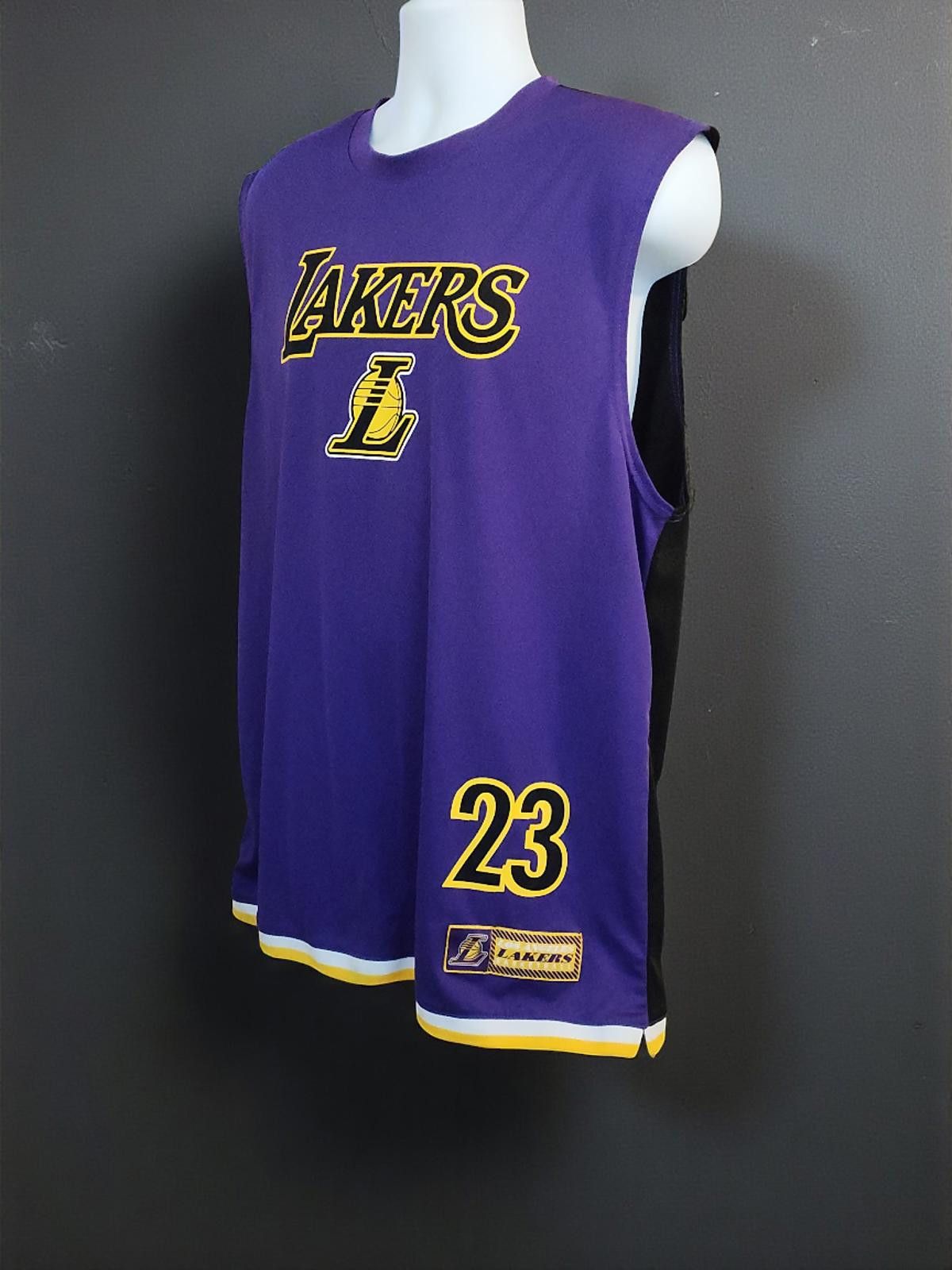 Great Lakes Recreation Official Los Angeles Lakers #23 Basketball Jersey Purple Size ONE SIZE - 3 Thumbnail
