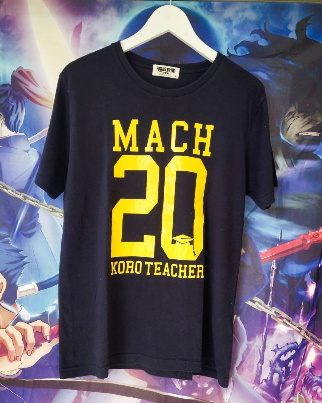 Anime × Japanese Brand Assassination Classroom Koro Sensei Mach 20 Anime Tees Size US L / EU 52-54 / 3 - 1 Thumbnail