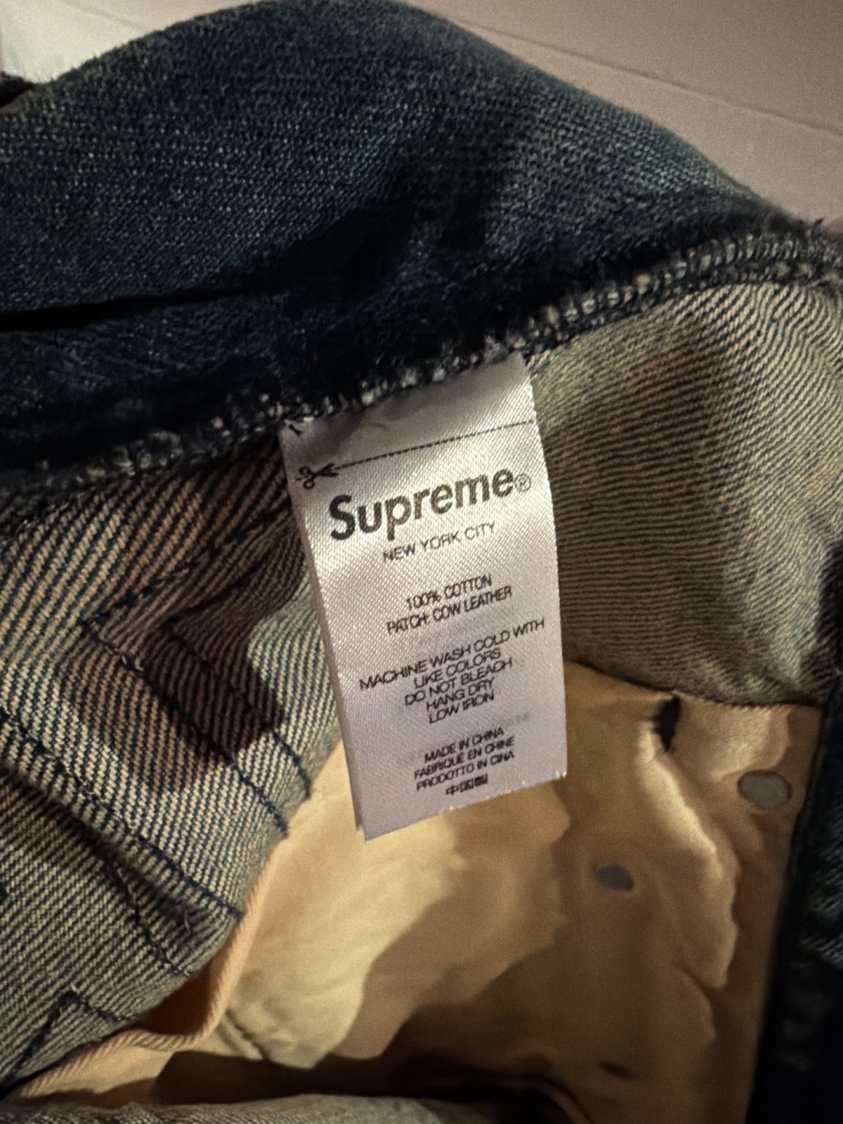 Supreme Supreme Stars Topstitch Baggy Jean 'Dirty' Size US 36 / EU 52 - 8 Thumbnail