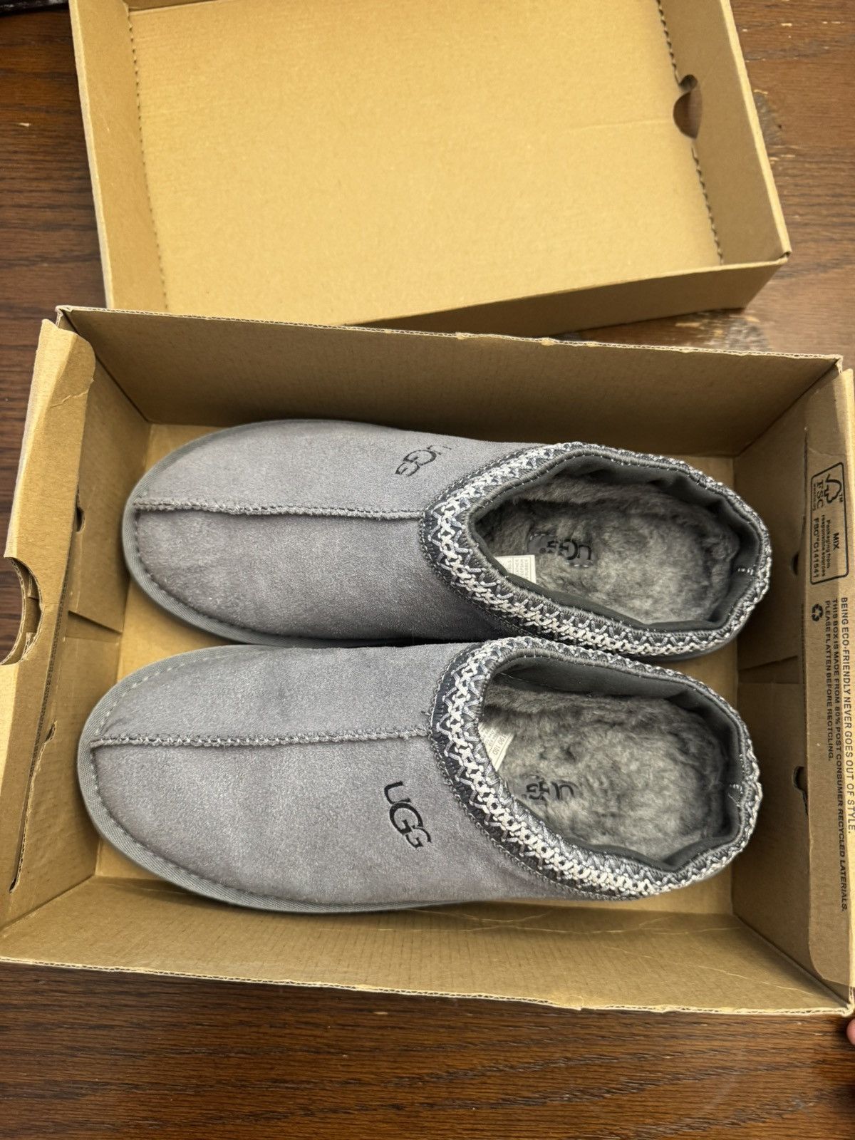 Ugg Grey Men’s Slippers