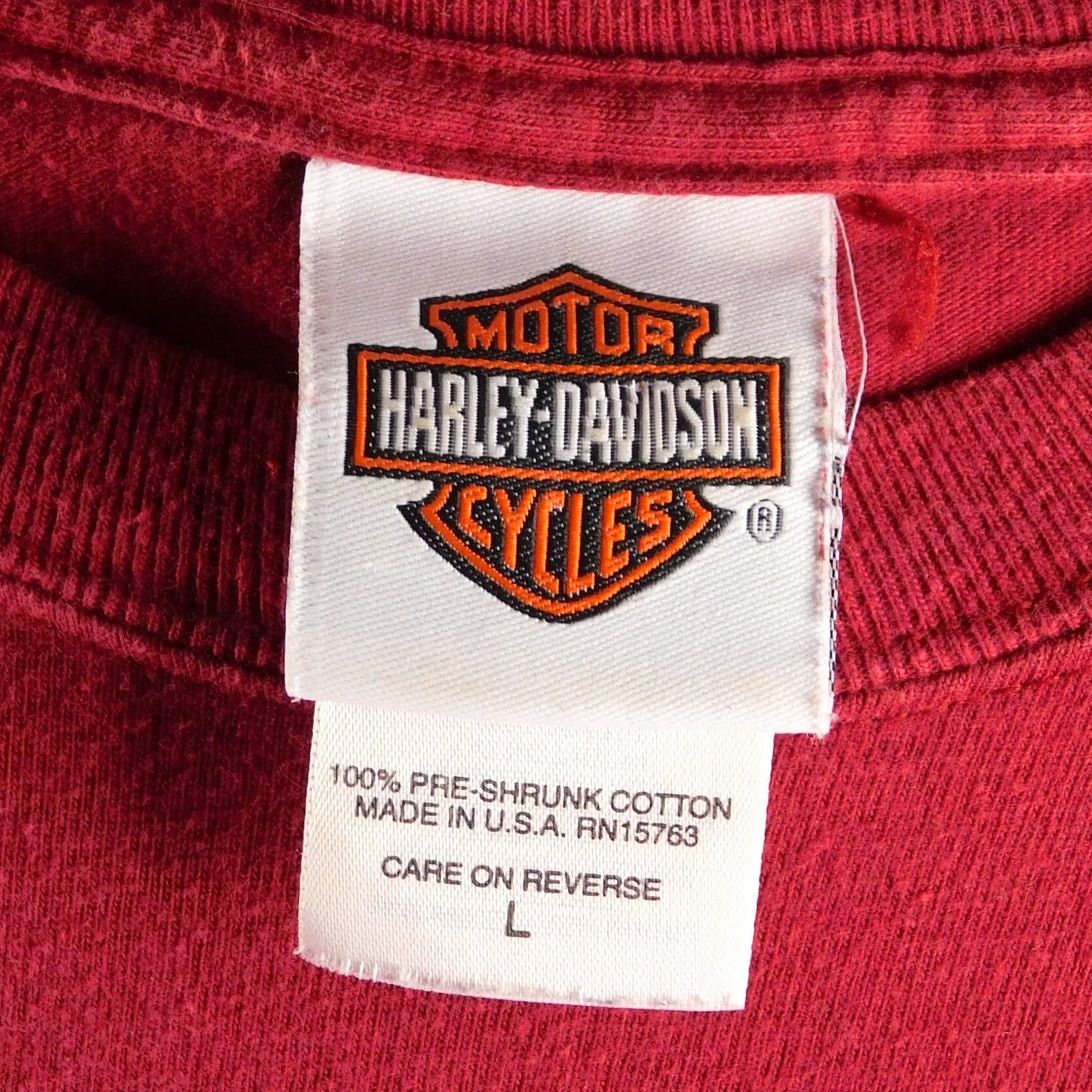 Harley Davidson Y2K Harley Davidson Boston T Shirt Size L Boat Graphic 2003 Size US L / EU 52-54 / 3 - 3 Thumbnail