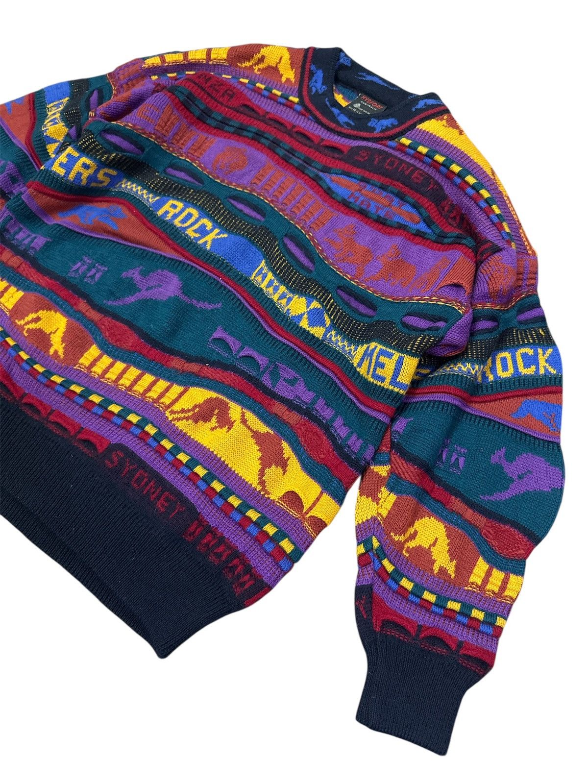 Coogi Vintage Hysports Australian knitwear inspired by coogi Size US M / EU 48-50 / 2 - 2 Thumbnail