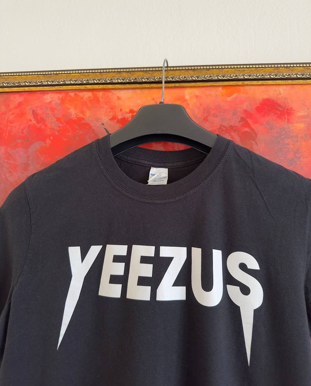 Gildan Gildan Yeezus Black Cotton T shirt Size M Size US M / EU 48-50 / 2 - 3 Thumbnail