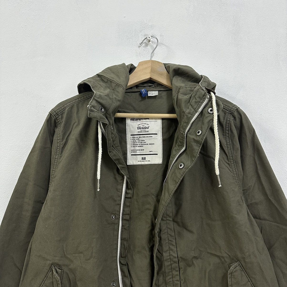Japanese Brand × Vintage Vintage Divided H&M Jacket Zipper With Hoodies Size US M / EU 48-50 / 2 - 2 Thumbnail