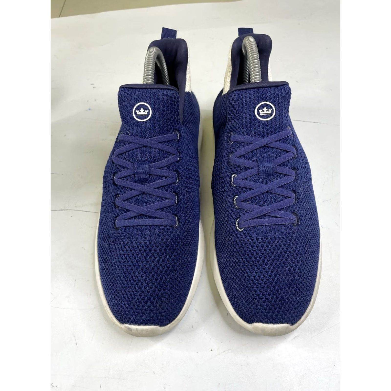 Peter Millar Peter Millar Men’s Hyperlight Glide Sneaker Navy Blue - 9 - Casual, Sneaker, Knit, Slip On, Rubber Outsole, Breathable, Cushioned, Logo, Preppy Size US 9 / EU 42 - 4 Thumbnail