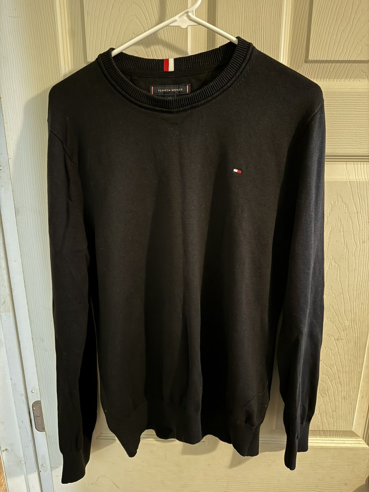 Tommy Hilfiger Tommy Hilfiger Black Pullover Size US M / EU 48-50 / 2 - 1 Thumbnail