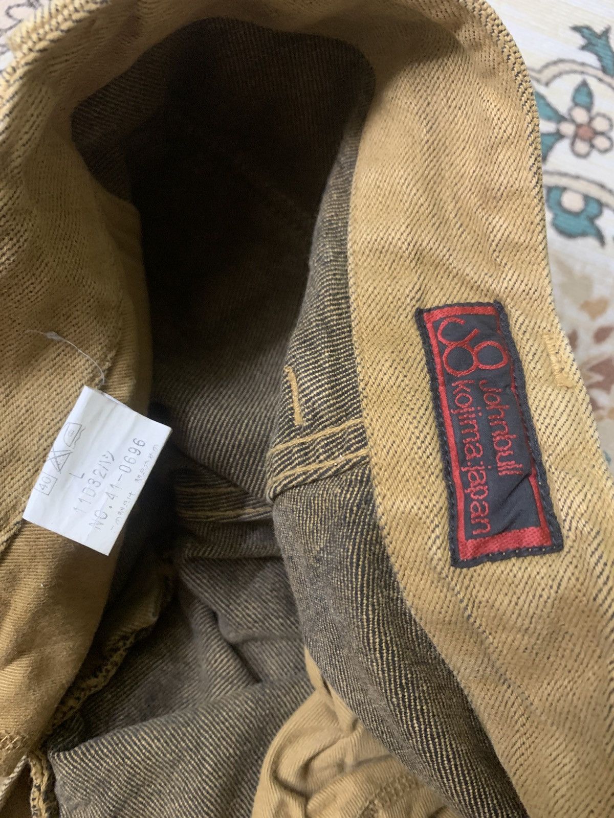 Japanese Brand × Johnbull × Vintage VINTAGE JOHN BULL KOJIMA JAPAN DENIM CARGO Size US 32 / EU 48 - 15 Thumbnail