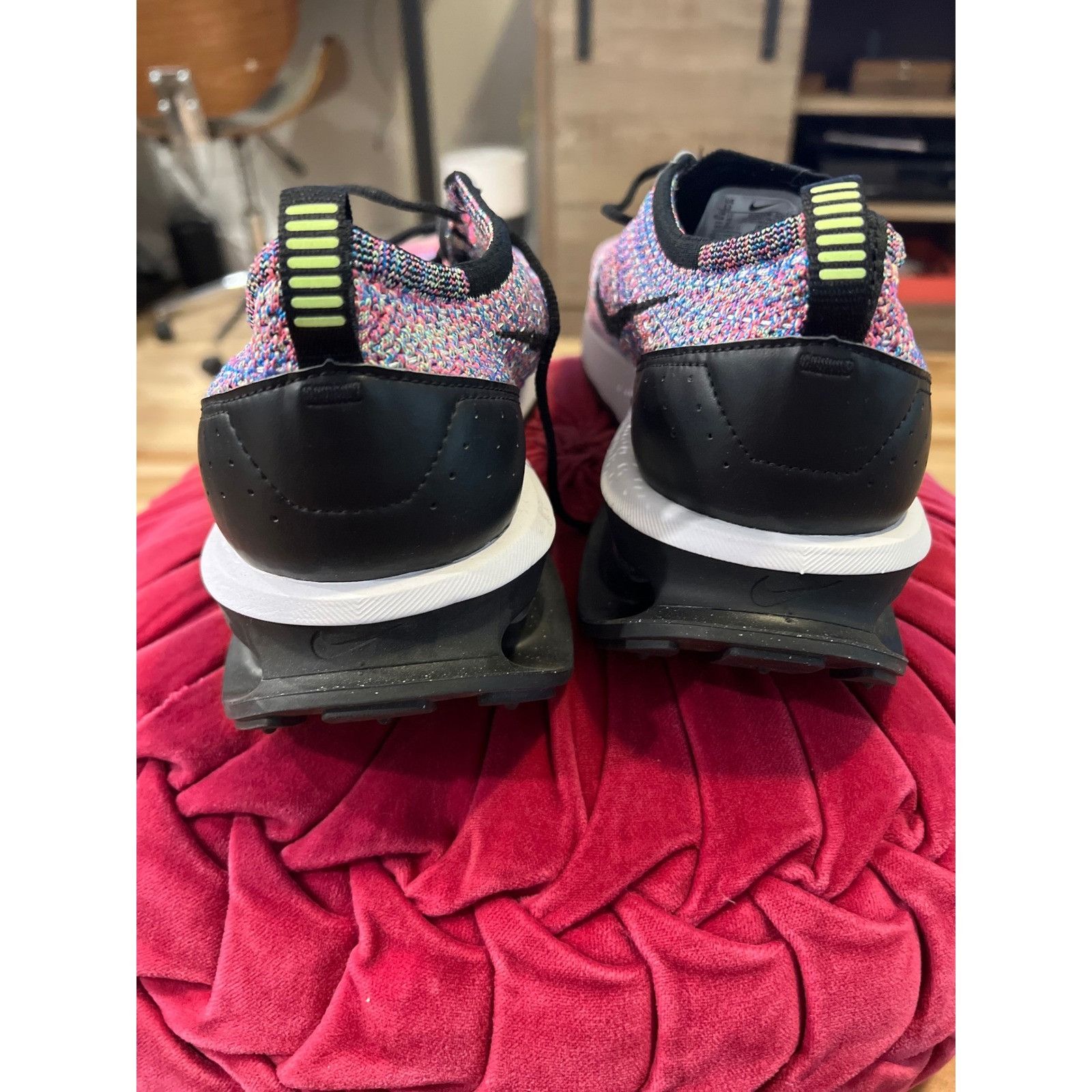Nike Nike Air Max Flyknit Racer Multicolor Running Shoes Mens Siz Size US 12 / EU 45 - 5 Thumbnail