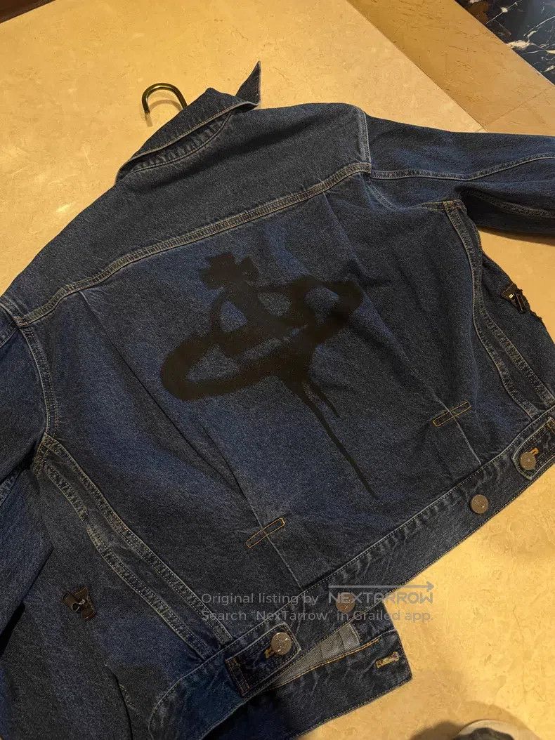 Vivienne Westwood Vivienne Westwood Denim Jacket Size L / US 10 / IT 46 - 6 Thumbnail