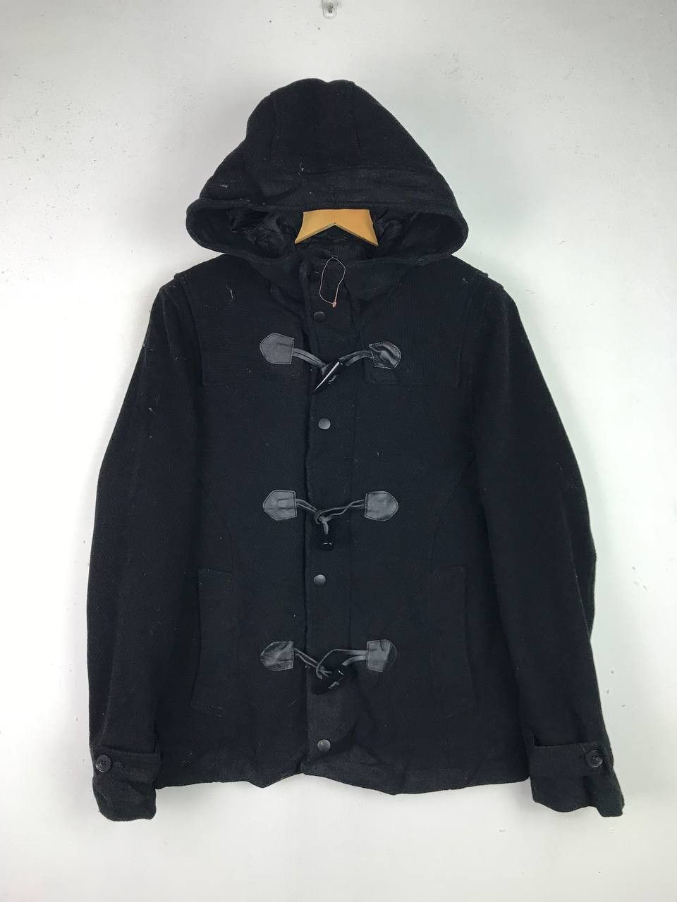 Japanese Brand × Vintage Vintage Hare Japanese Brand Duffle Wool Jacket Size US L / EU 52-54 / 3 - 1 Thumbnail