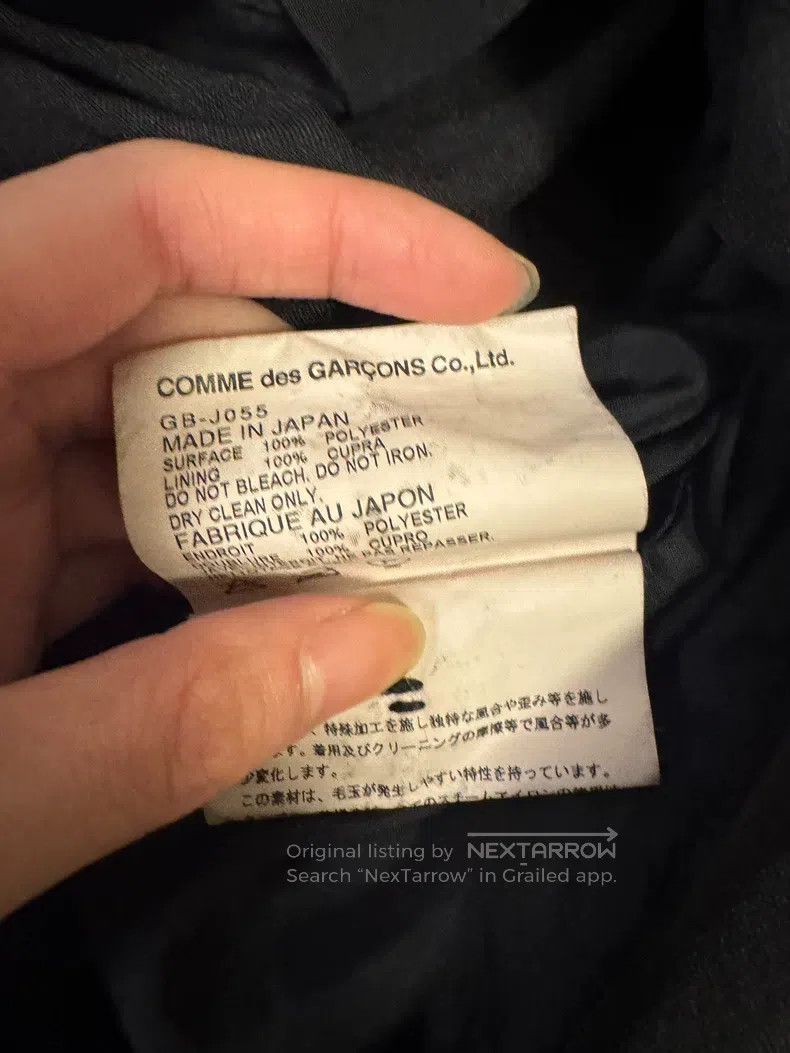Comme des Garcons Comme des Garcons Hooded Blazer Size S / US 4 / IT 40 - 4 Thumbnail