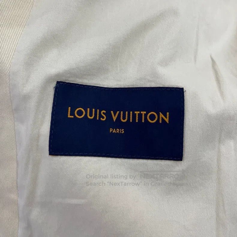 Louis Vuitton Louis Vuitton Felling embossed dark beige jacket Size US S / EU 44-46 / 1 - 2 Thumbnail